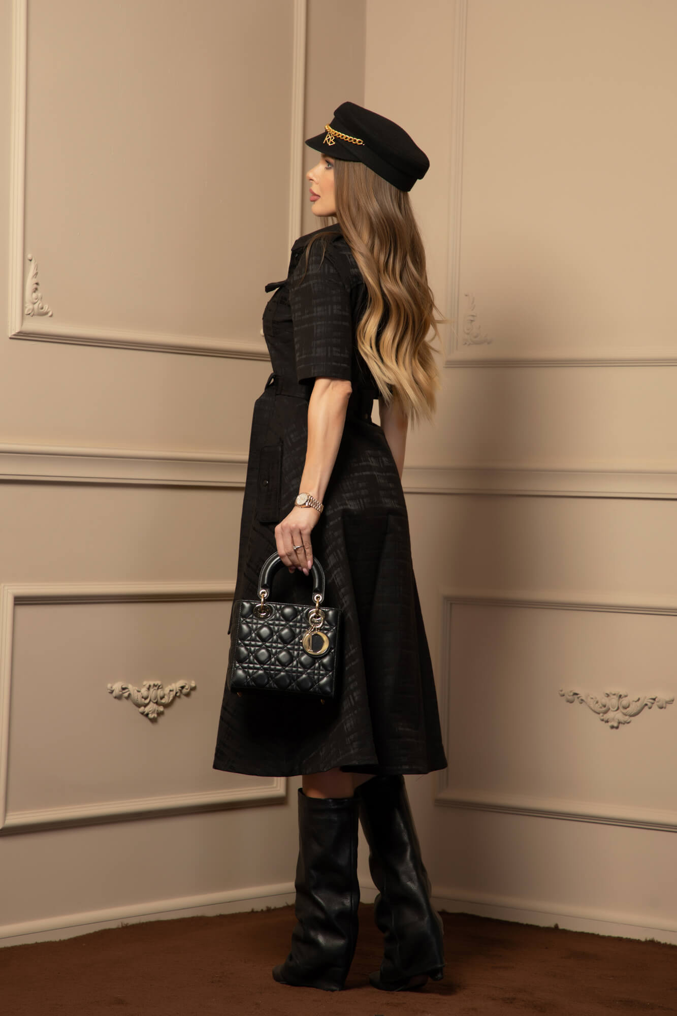 Elevated Essentials Рокля-тренч - Black - Изображение 11