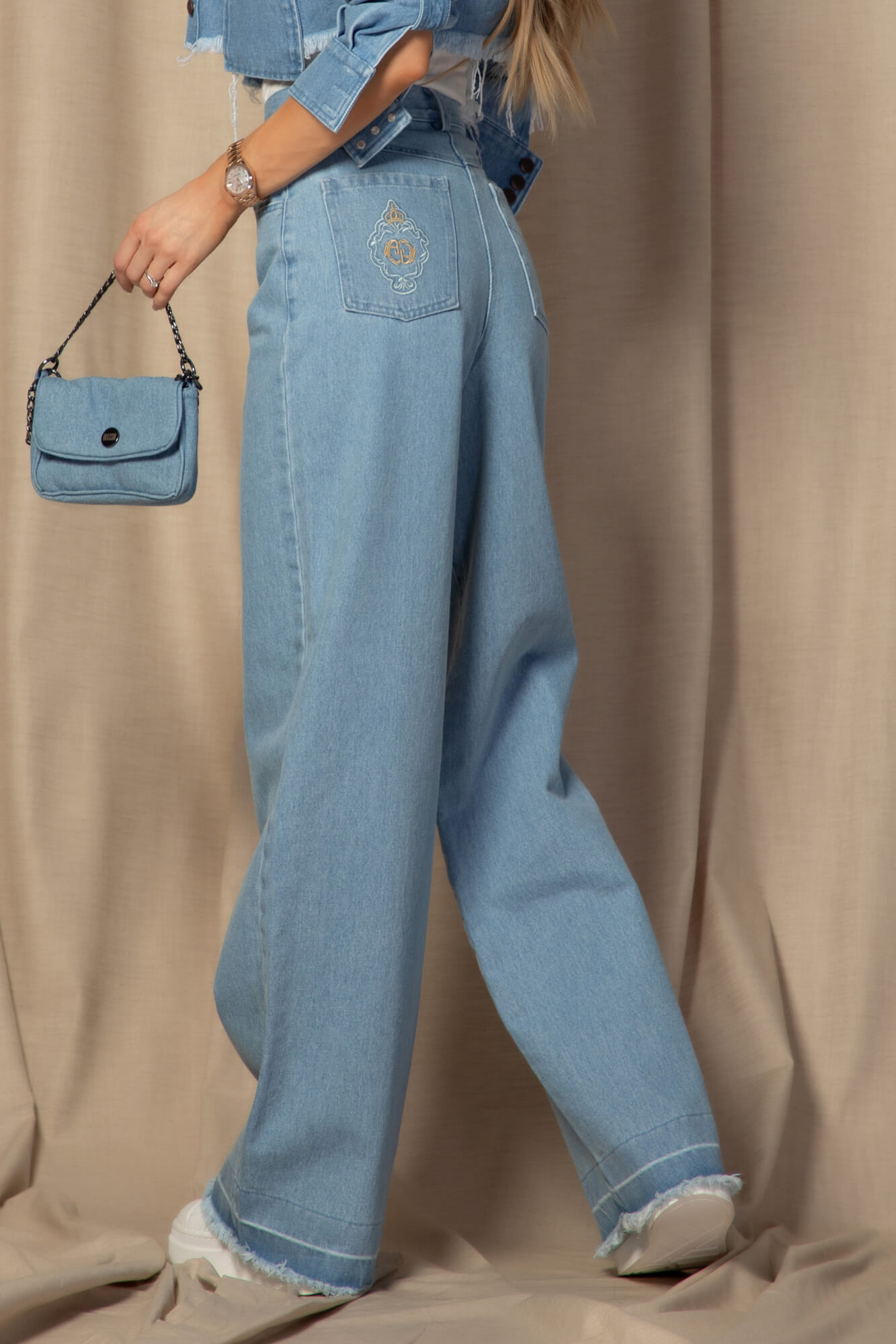 Denim Dream Дънки - Light Blue - Изображение 32