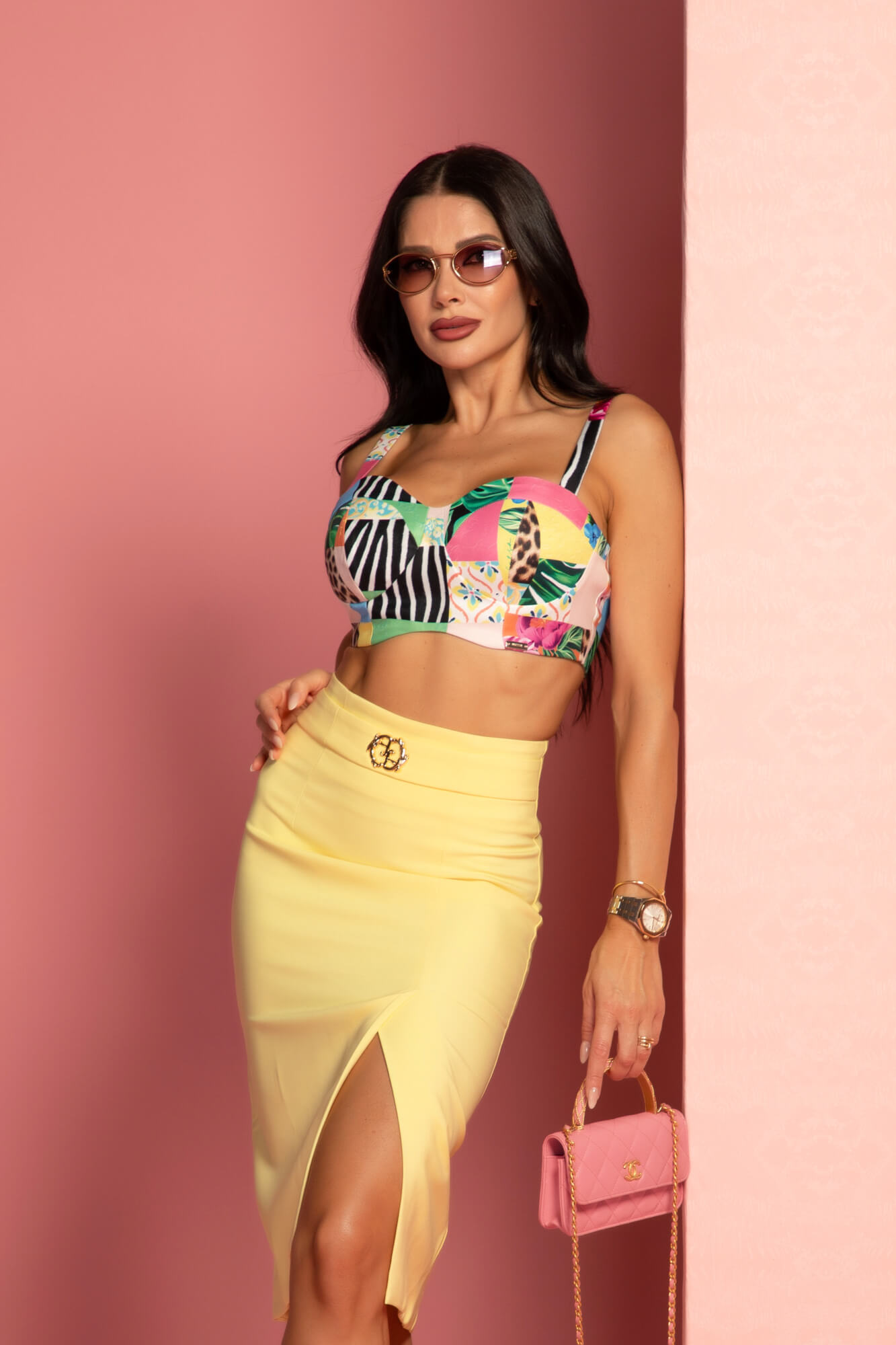 Office Star Пола С Вграден Колан - Yellow - Изображение 34