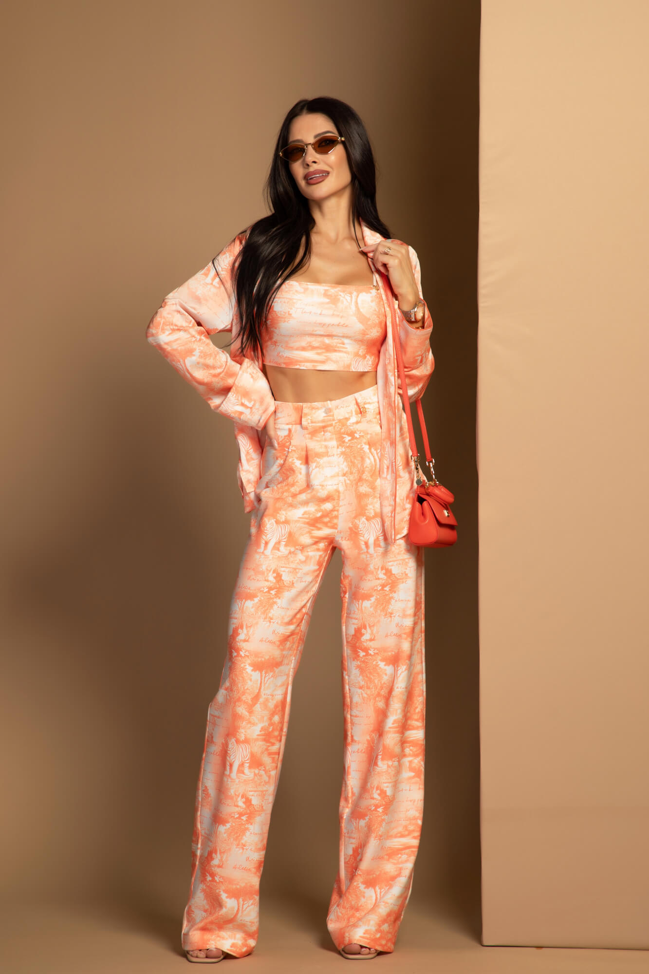 Trendsetter Icon Дълъг Панталон - Orange - Изображение 18