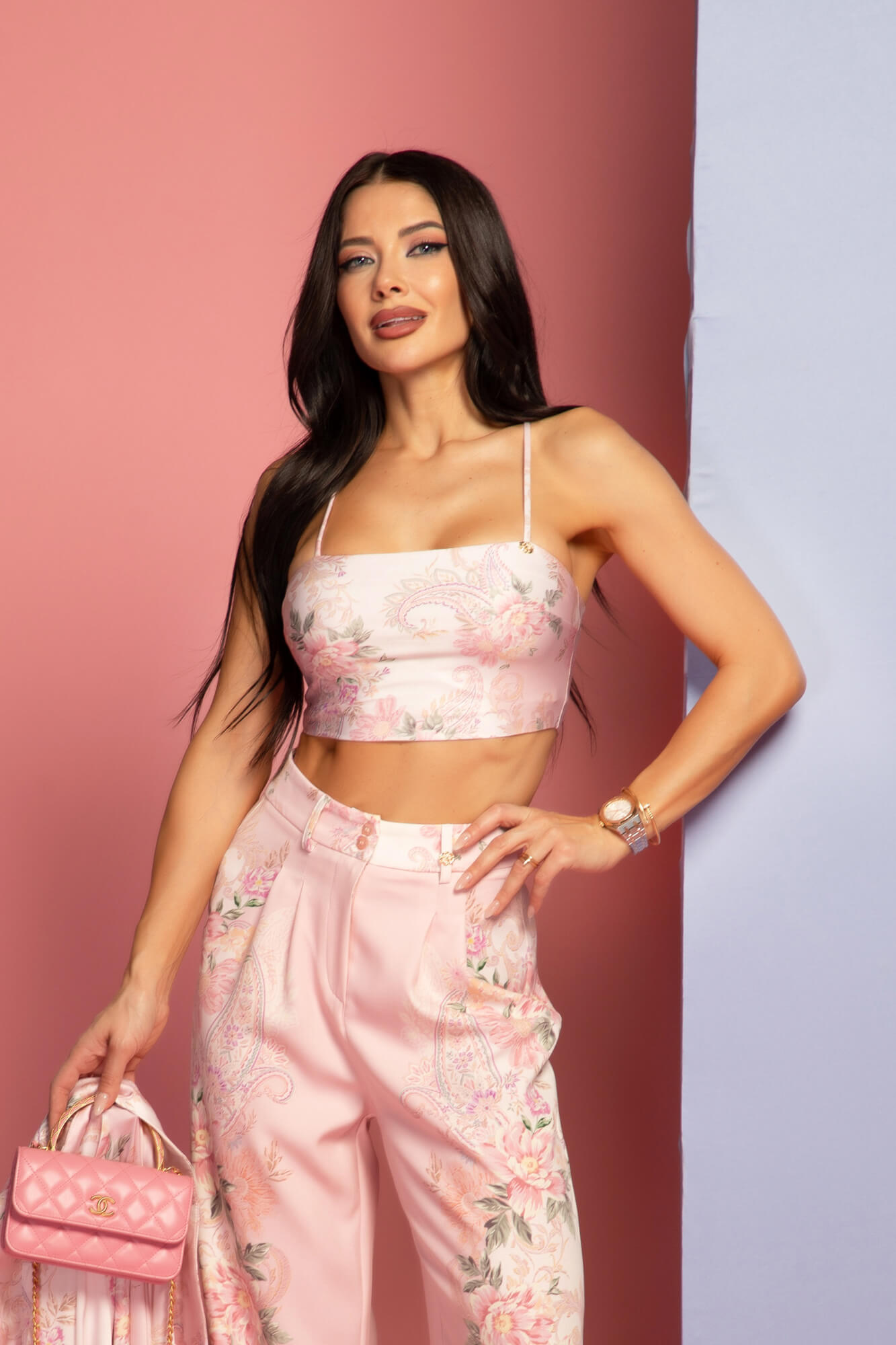A Touch of Romance Дълъг Панталон - Pink - Изображение 13
