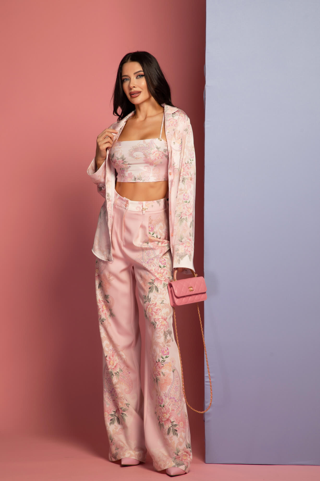 A Touch of Romance Дълъг Панталон - Pink - Изображение 15
