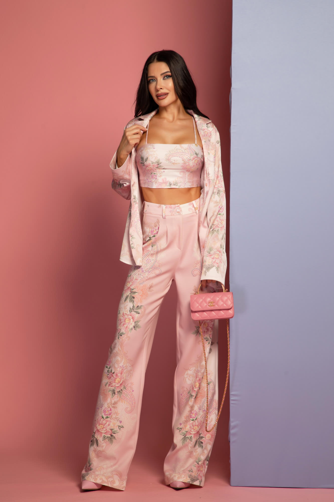 A Touch of Romance Дълъг Панталон - Pink - Изображение 16