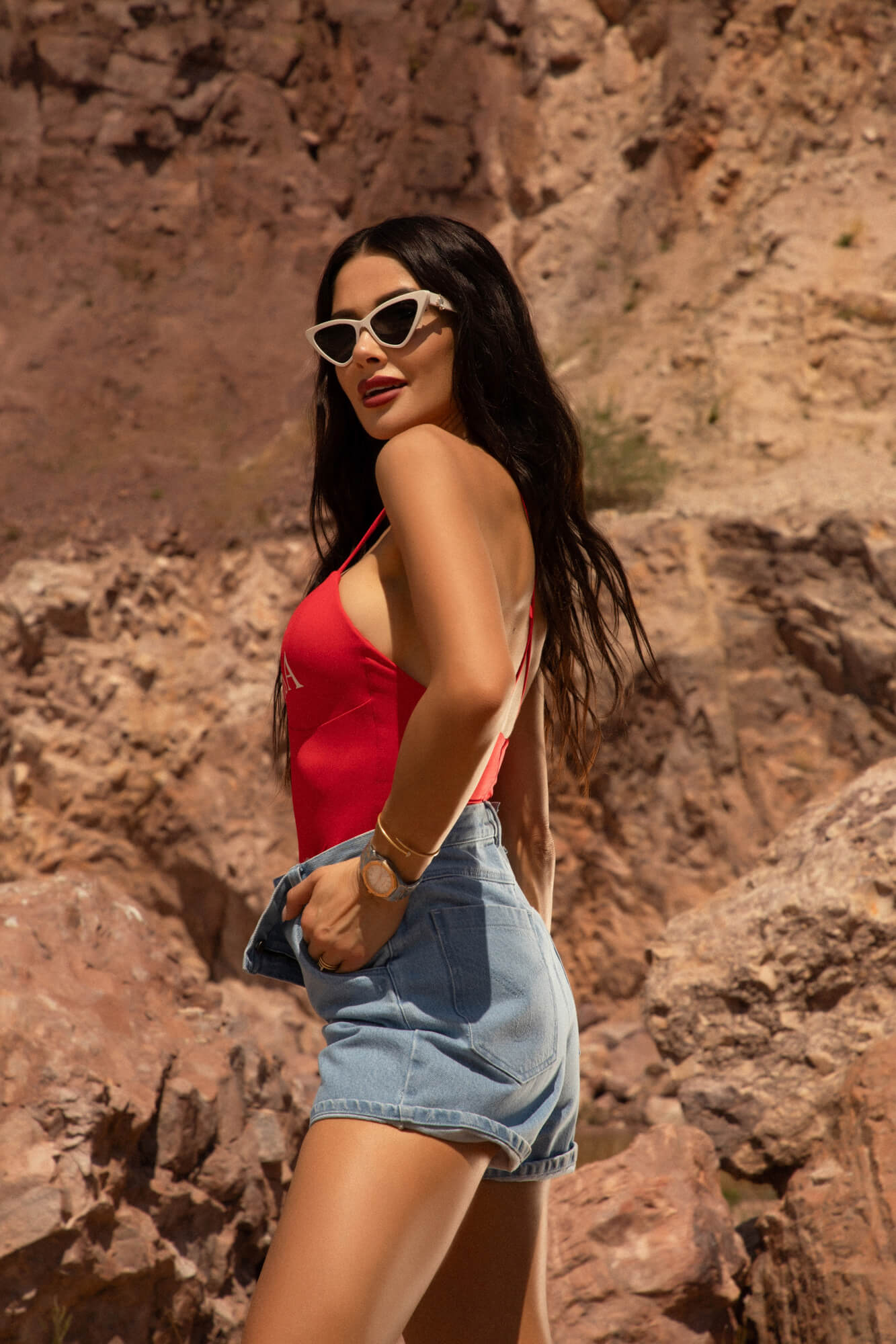 Alessa Obsession Цял Бански - Red - Изображение 13