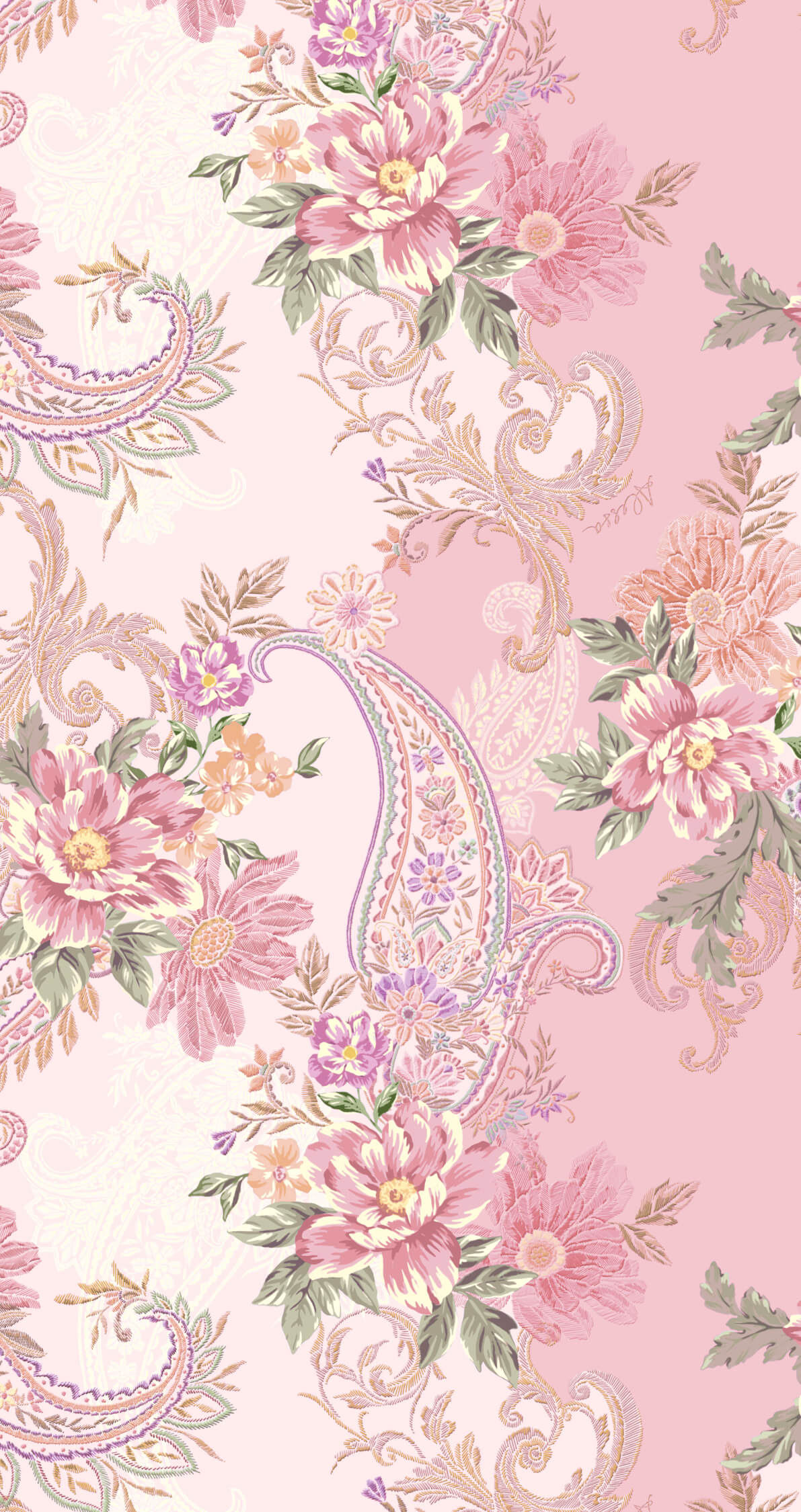 A Touch of Romance Плажна Хавлия - Pink - Изображение 4