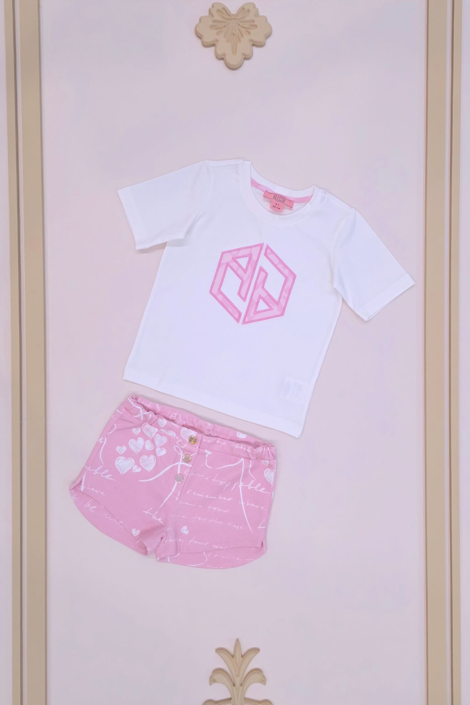 Position To Win Mini Къс Панталон - Light Pink - Изображение 6