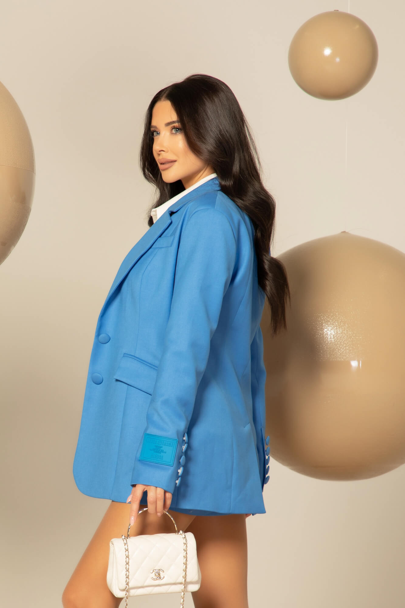 Impossible Beauty Блейзър - Blue - Изображение 25