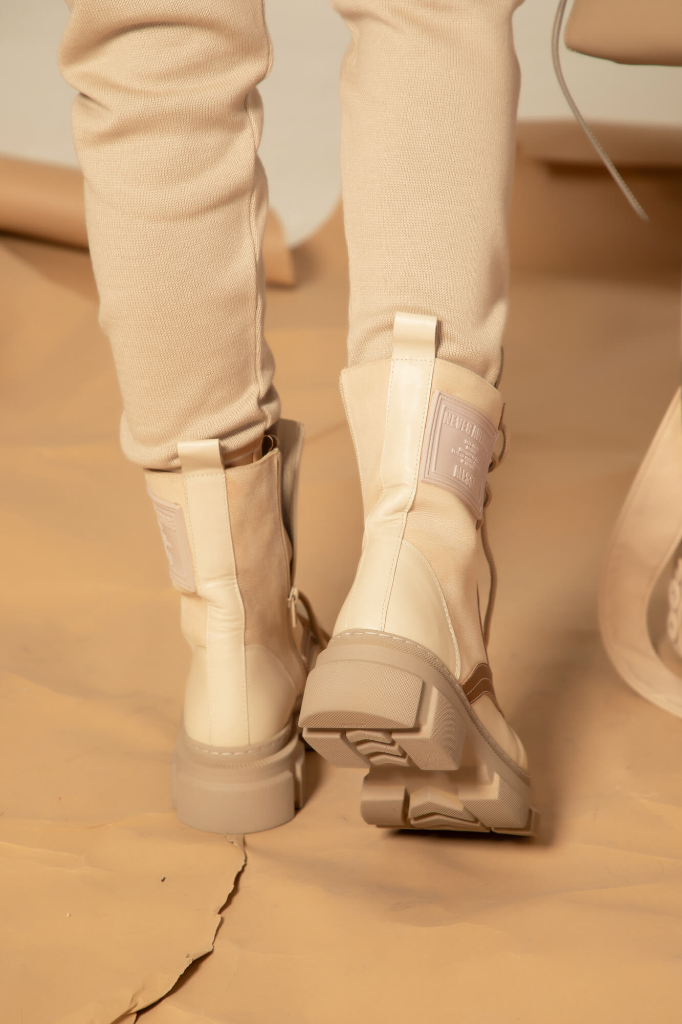 Never Average Кубинки - Light Beige - Изображение 5