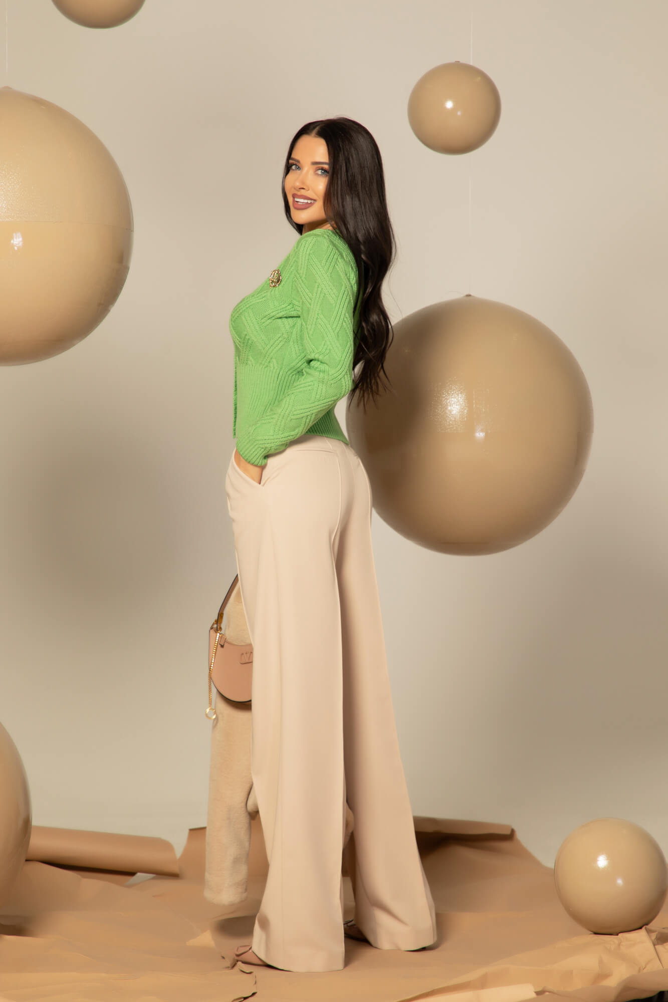 Wool & Wonder Жилетка От Вълна - Green - Изображение 15