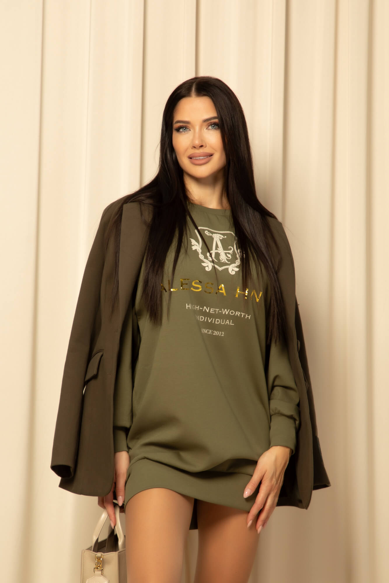 Alessa HNWI Спортна Рокля - Military - Изображение 15
