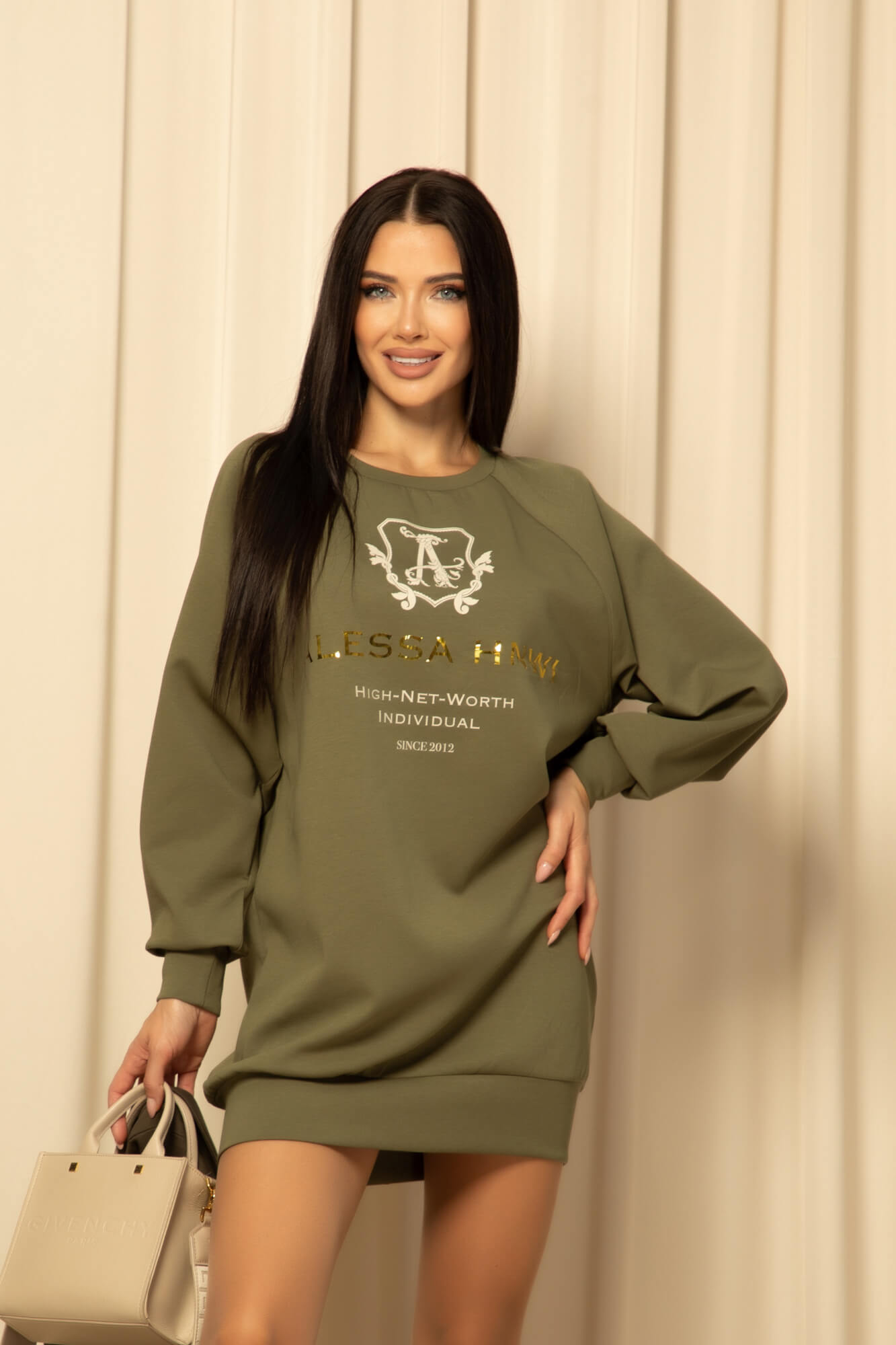 Alessa HNWI Спортна Рокля - Military - Изображение 20