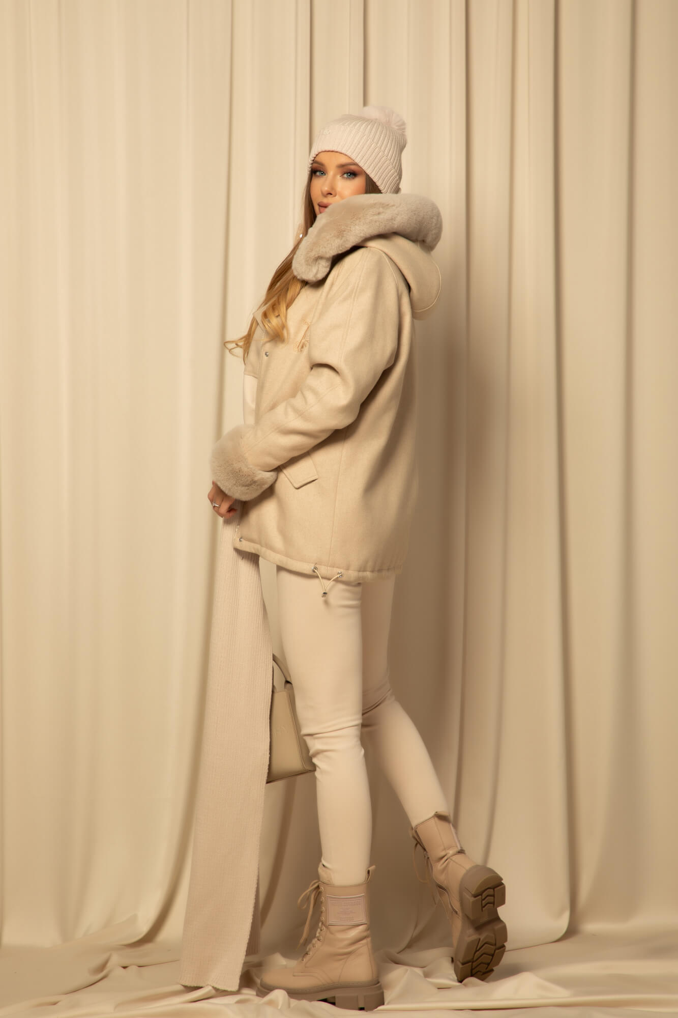 Soft Contour Дълъг Клин - Cream - Изображение 23