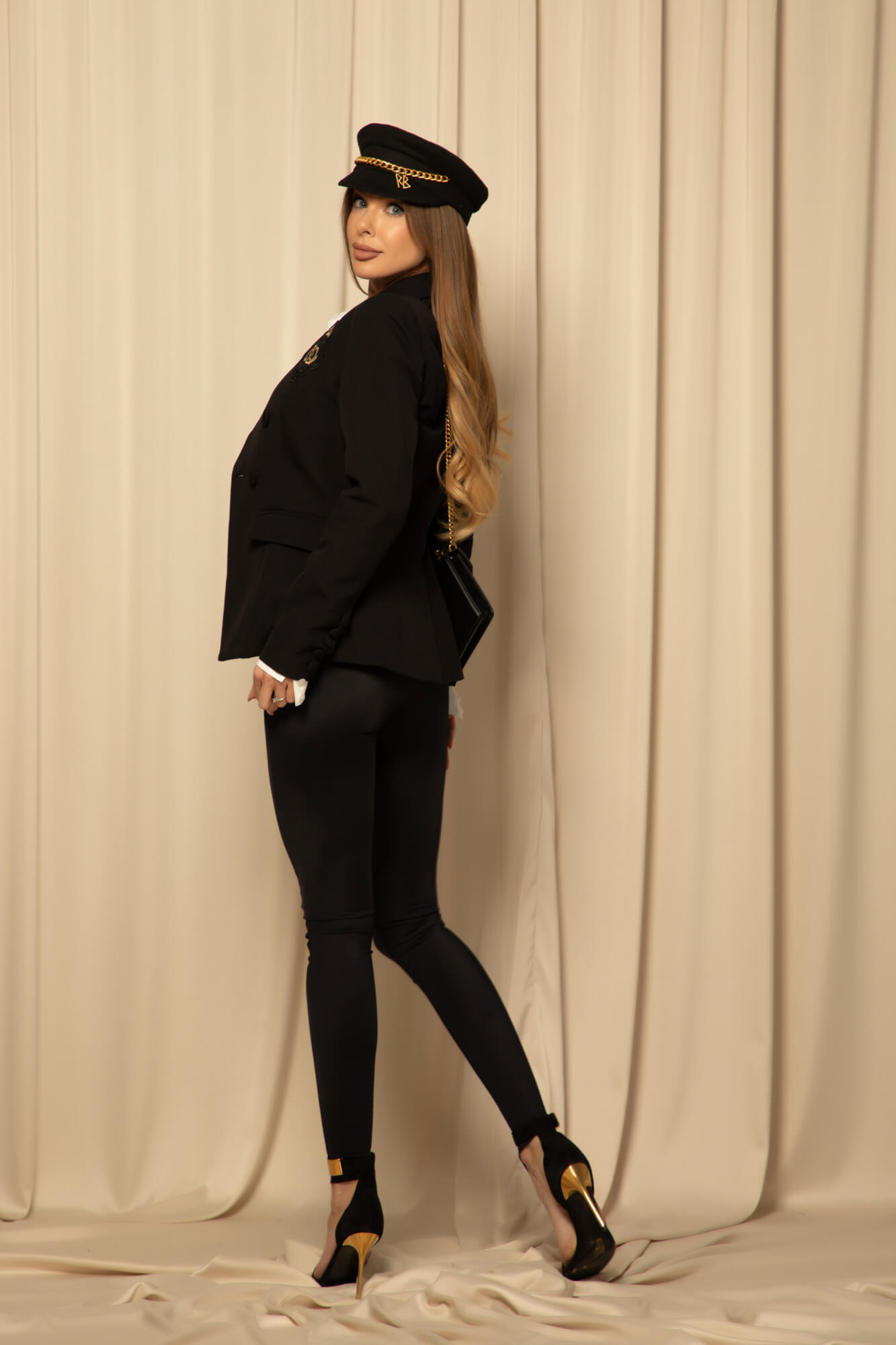 Vixen Legs Дълъг Клин - Black - Изображение 23