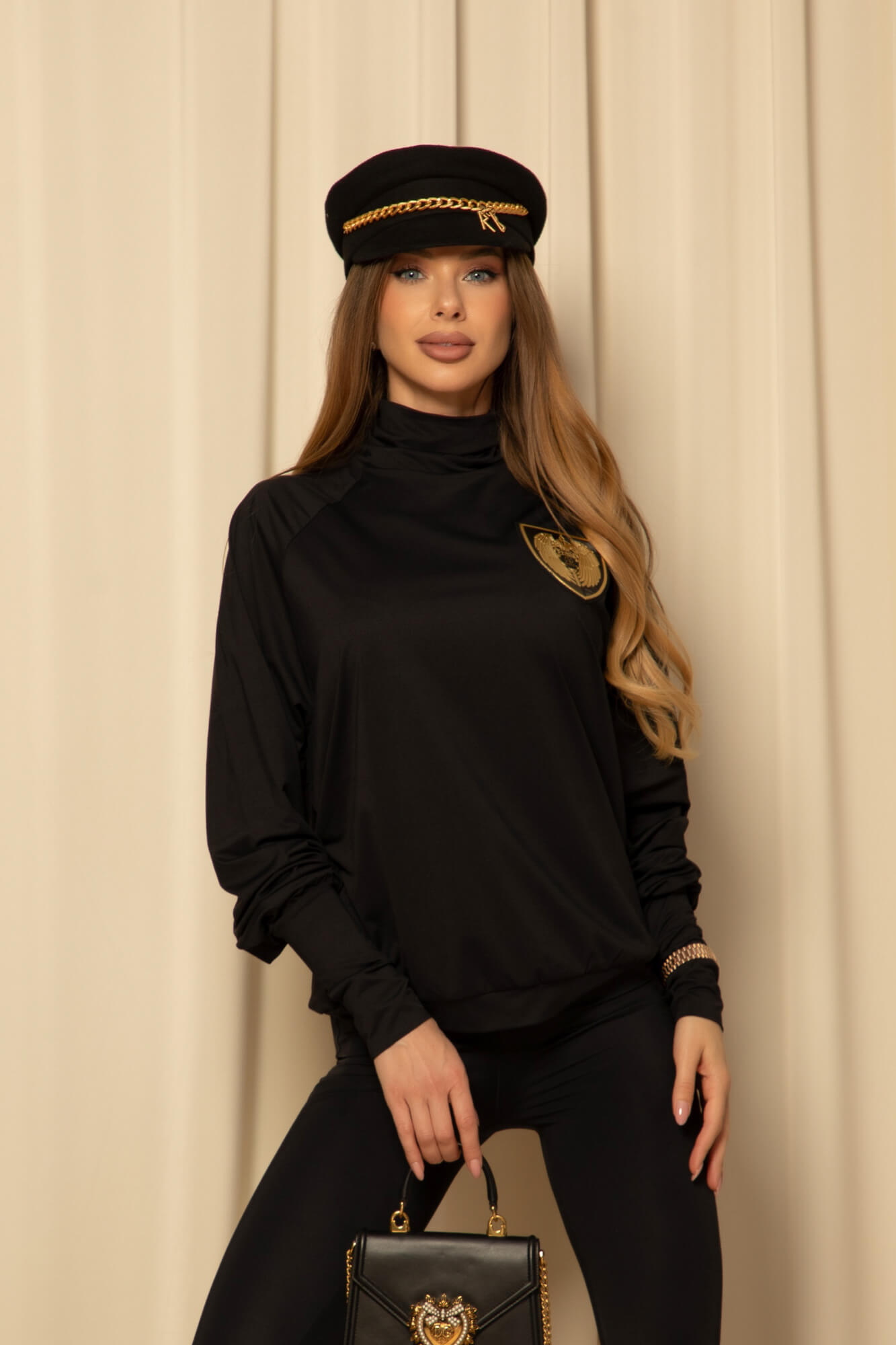 Elite Embrace Спортна Блуза - Black - Изображение 10