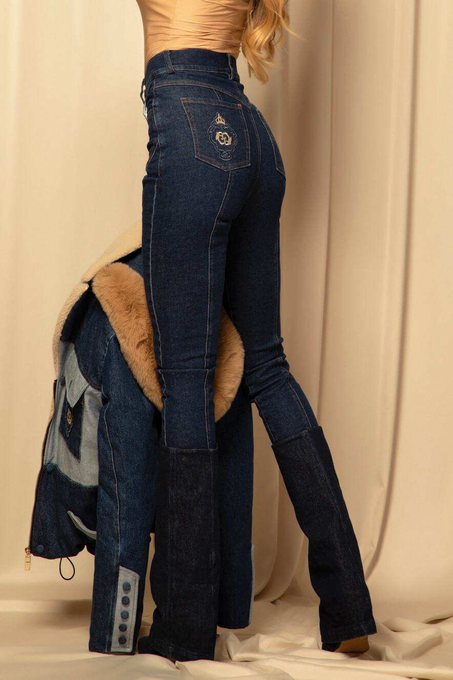 The Rhythm Of Denim Дънки - Dark Blue - Изображение 26