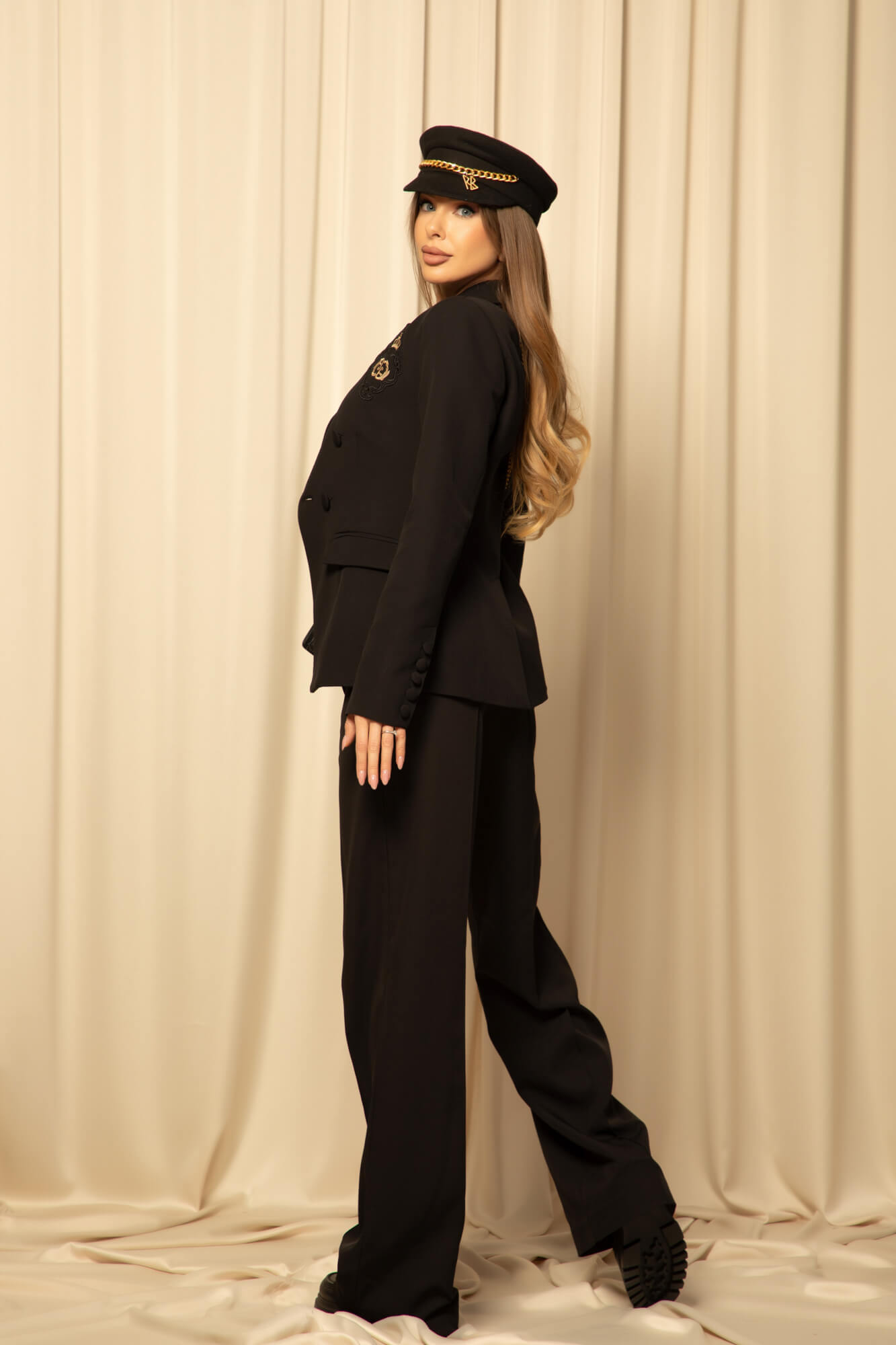 Luxury Classic Блейзър - Black - Изображение 32