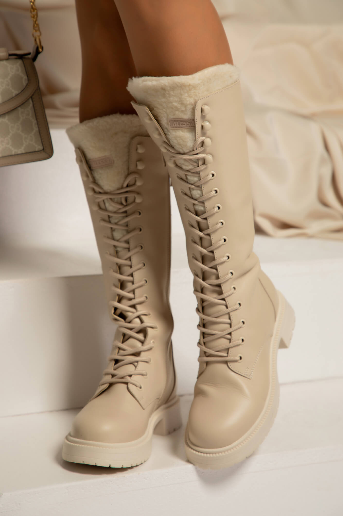 Bold Step Кубинки - Soft beige - Изображение 14