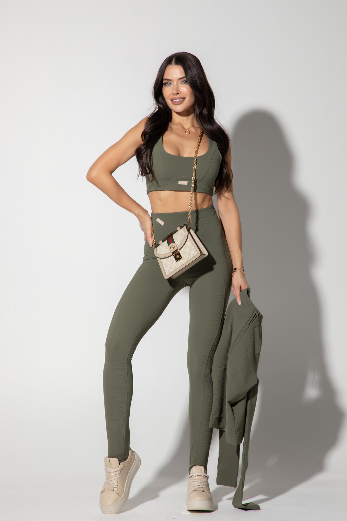 Vixen Motion Спортно Горнище - Military - Изображение 22