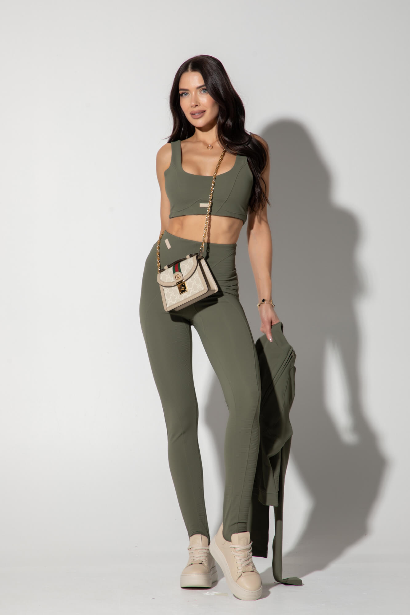 Vixen Motion Спортно Горнище - Military - Изображение 24