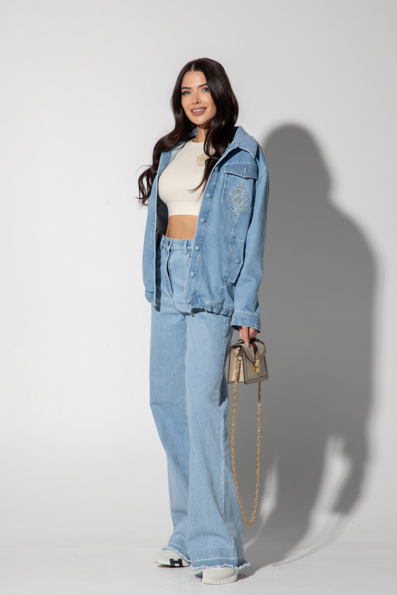 Luxury Classic яке с подвижен топъл хастар - Light Blue - Изображение 18
