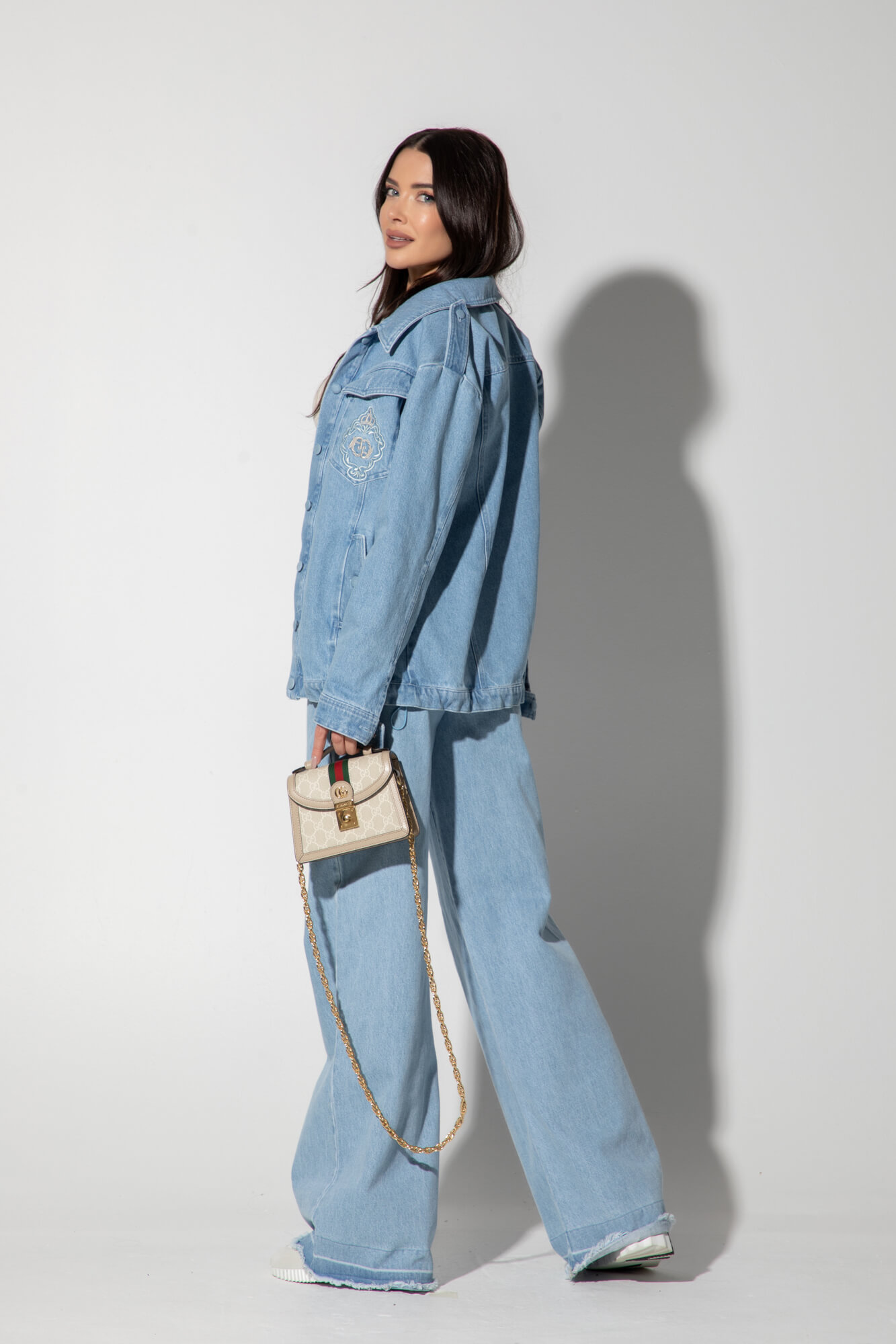 Luxury Classic яке с подвижен топъл хастар - Light Blue - Изображение 27