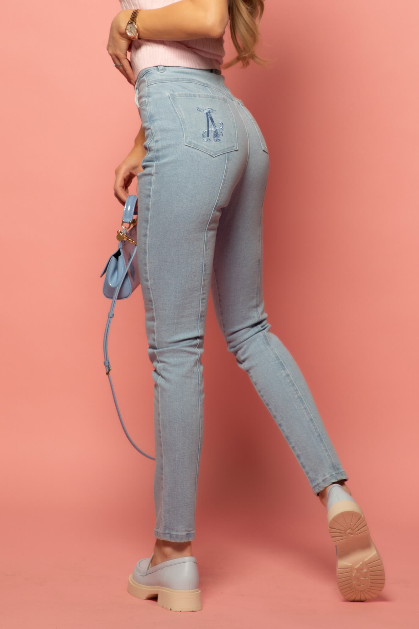 The Rhythm Of Denim Дънки - Light Blue - Изображение 34