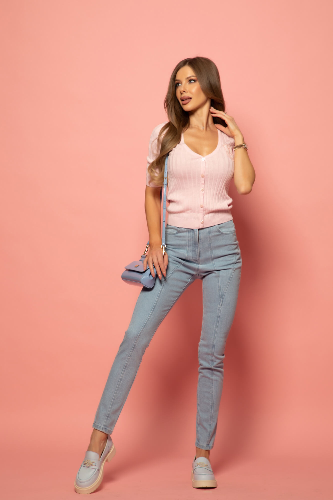 The Rhythm Of Denim Дънки - Light Blue - Изображение 26