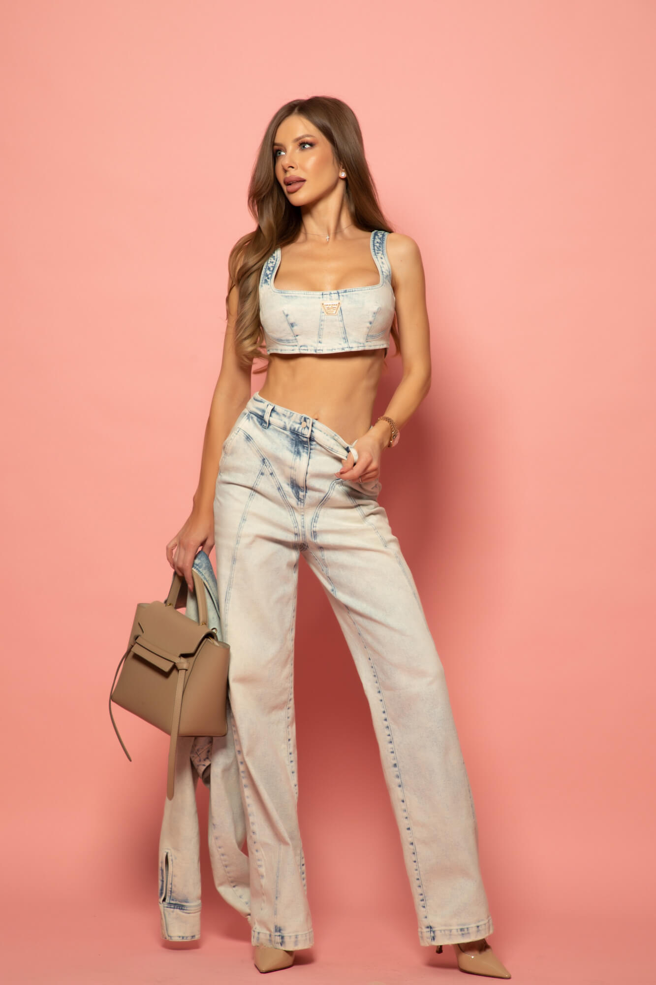 Denim Domination Кроп-Топ От Деним - Изображение 21