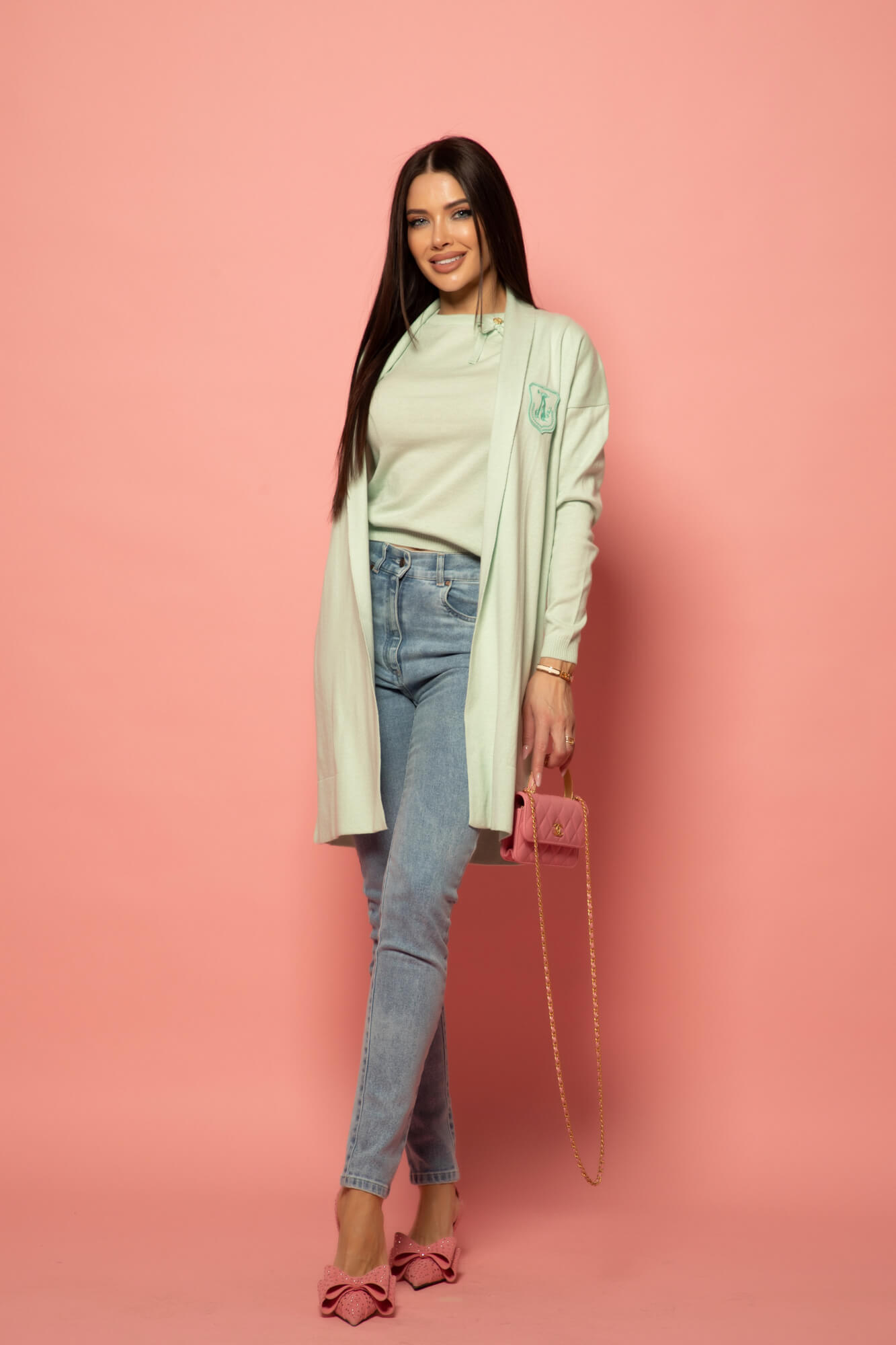 Pastel muse Жилетка - Mint - Изображение 16