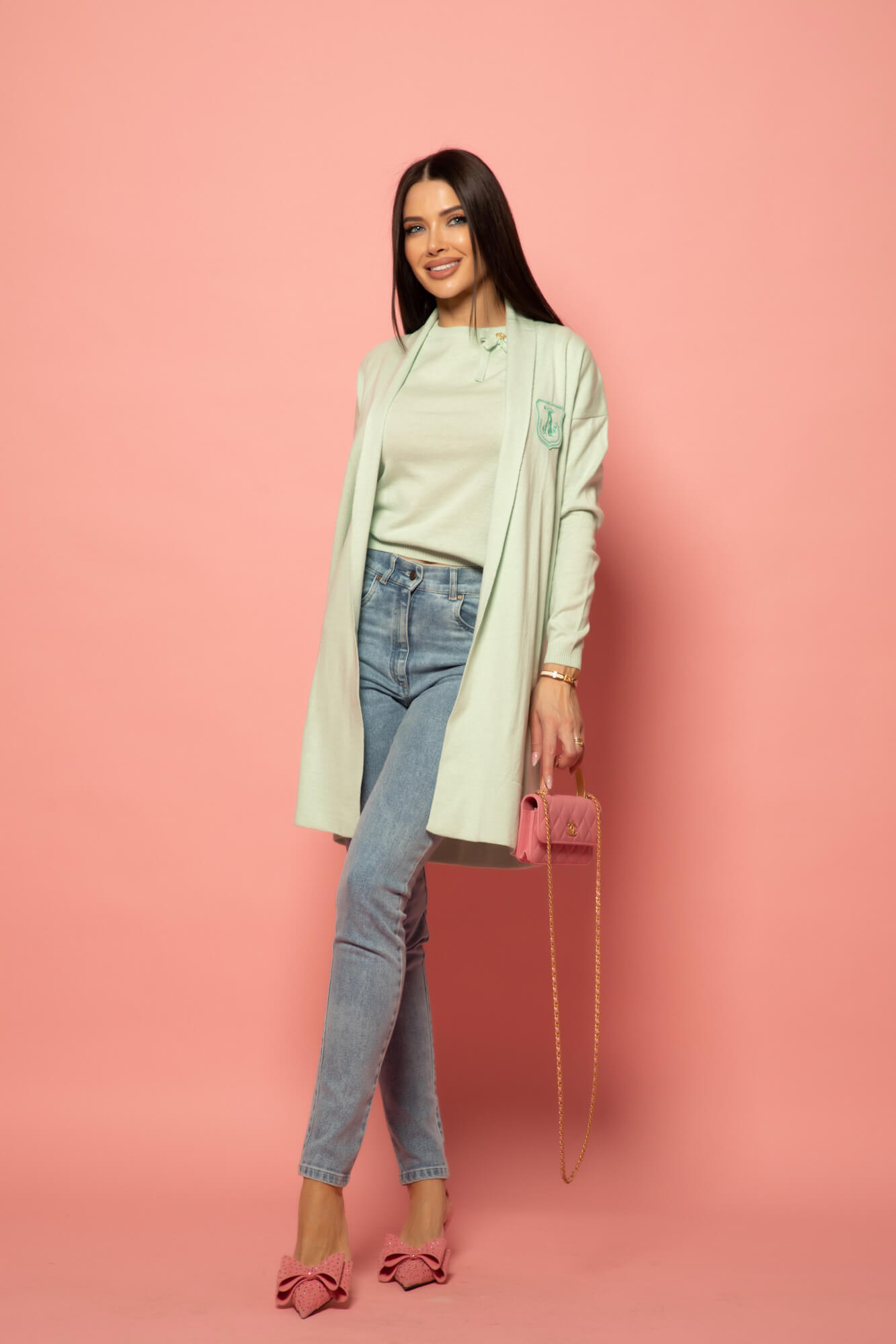 Pastel muse Жилетка - Mint - Изображение 17