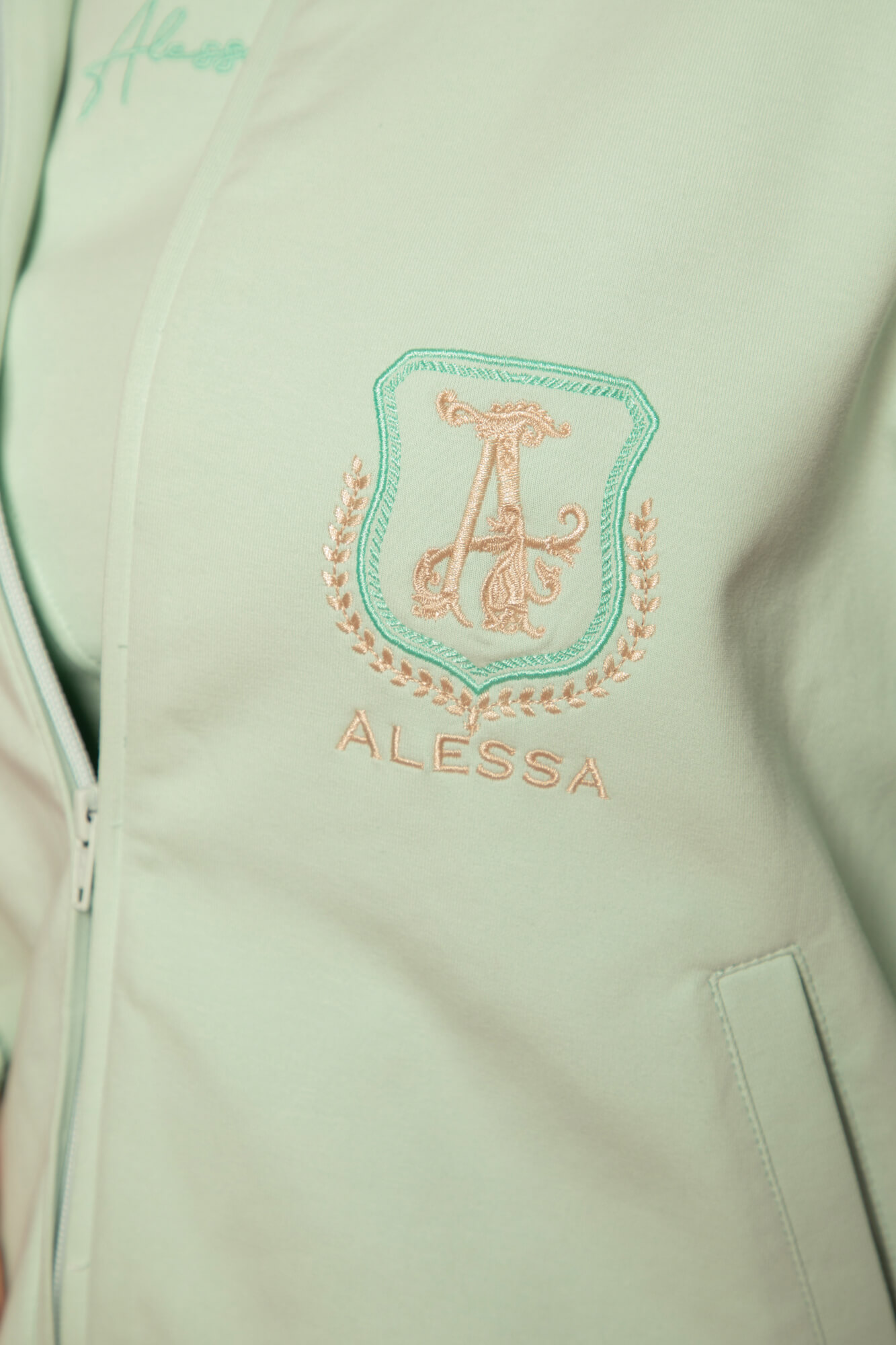 Daily Luxe Спортно Горнище - Mint - Изображение 12