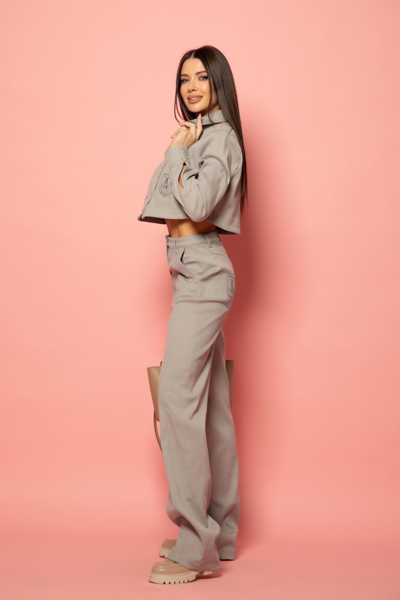Denim Essentials Панталон от деним - grey - Изображение 15
