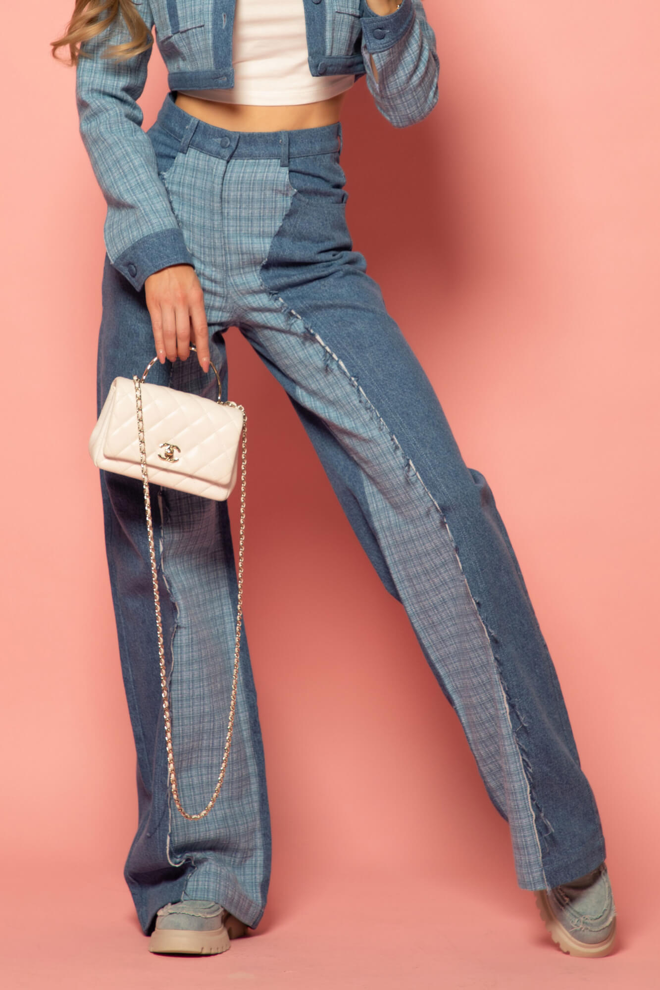 Denim Elegance Панталон - Изображение 20