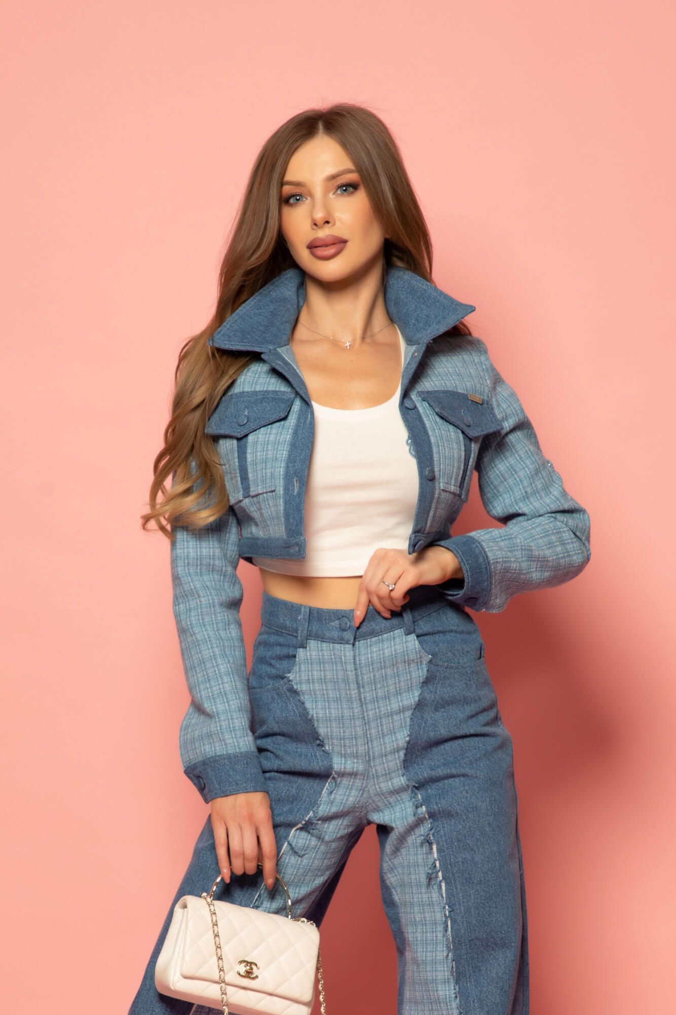 Denim Elegance Панталон - Изображение 17