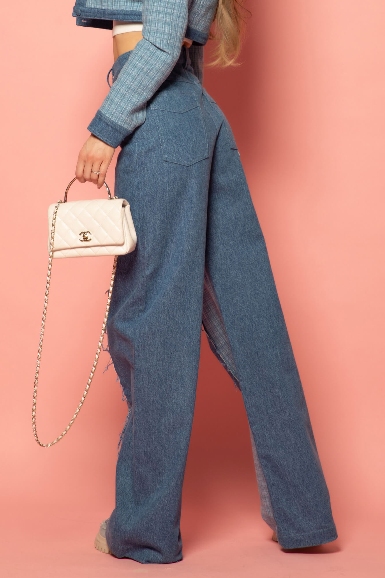 Denim Elegance Панталон - Изображение 18