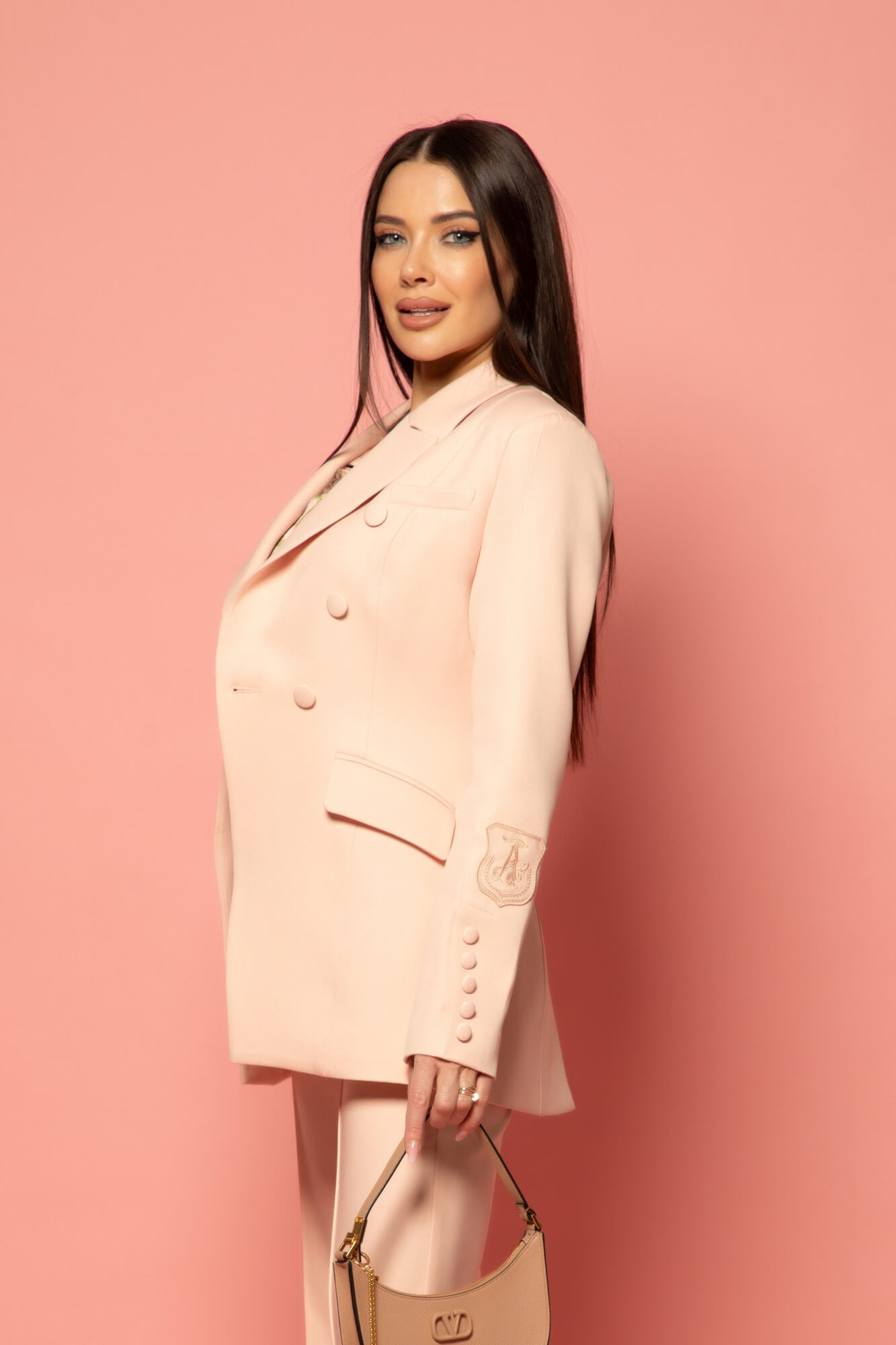 Business Beauty Панталон - Powder Pink - Изображение 18
