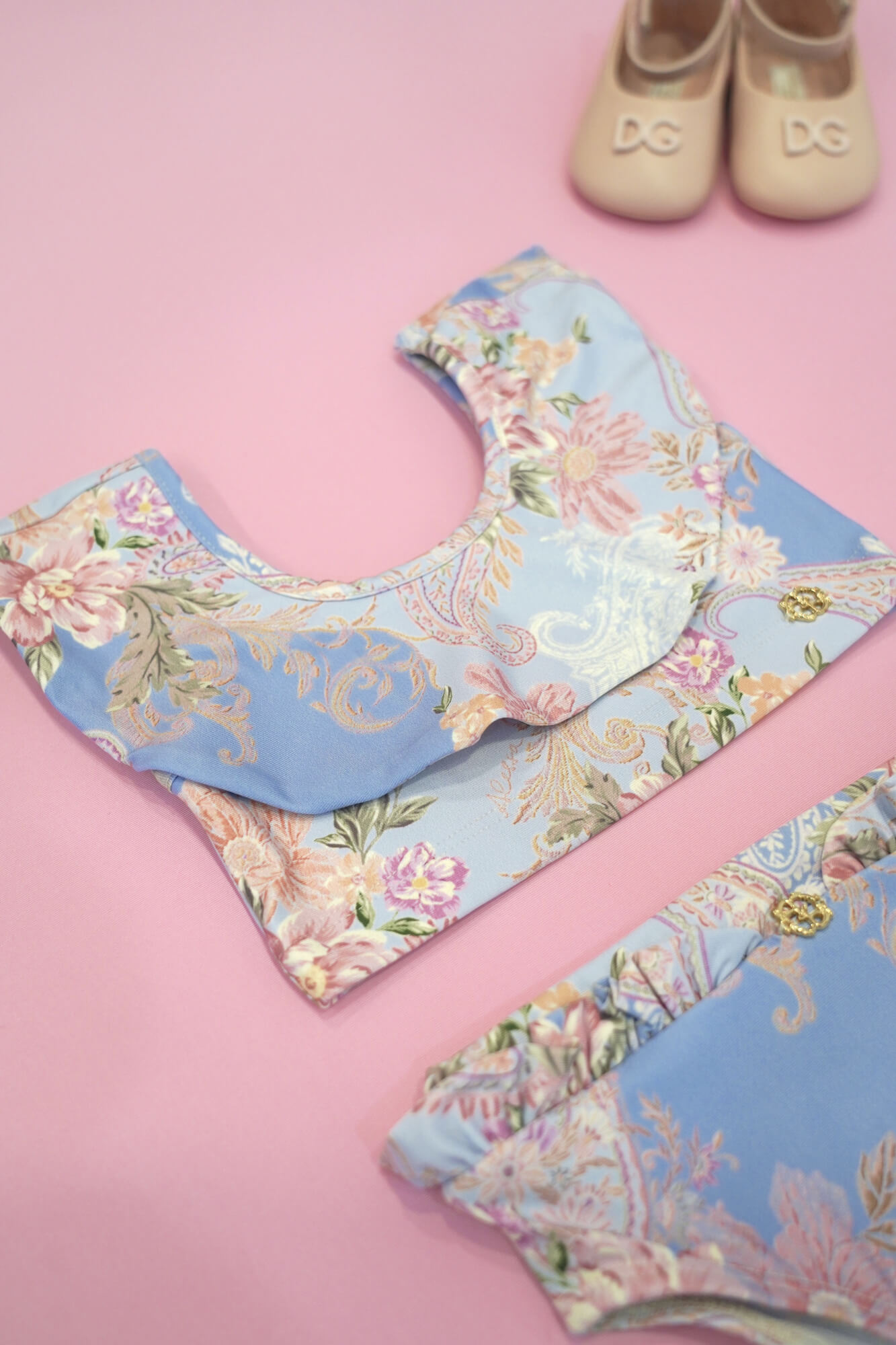 A Touch of Romance Mini Бански Бикини - Vista Blue - Изображение 7