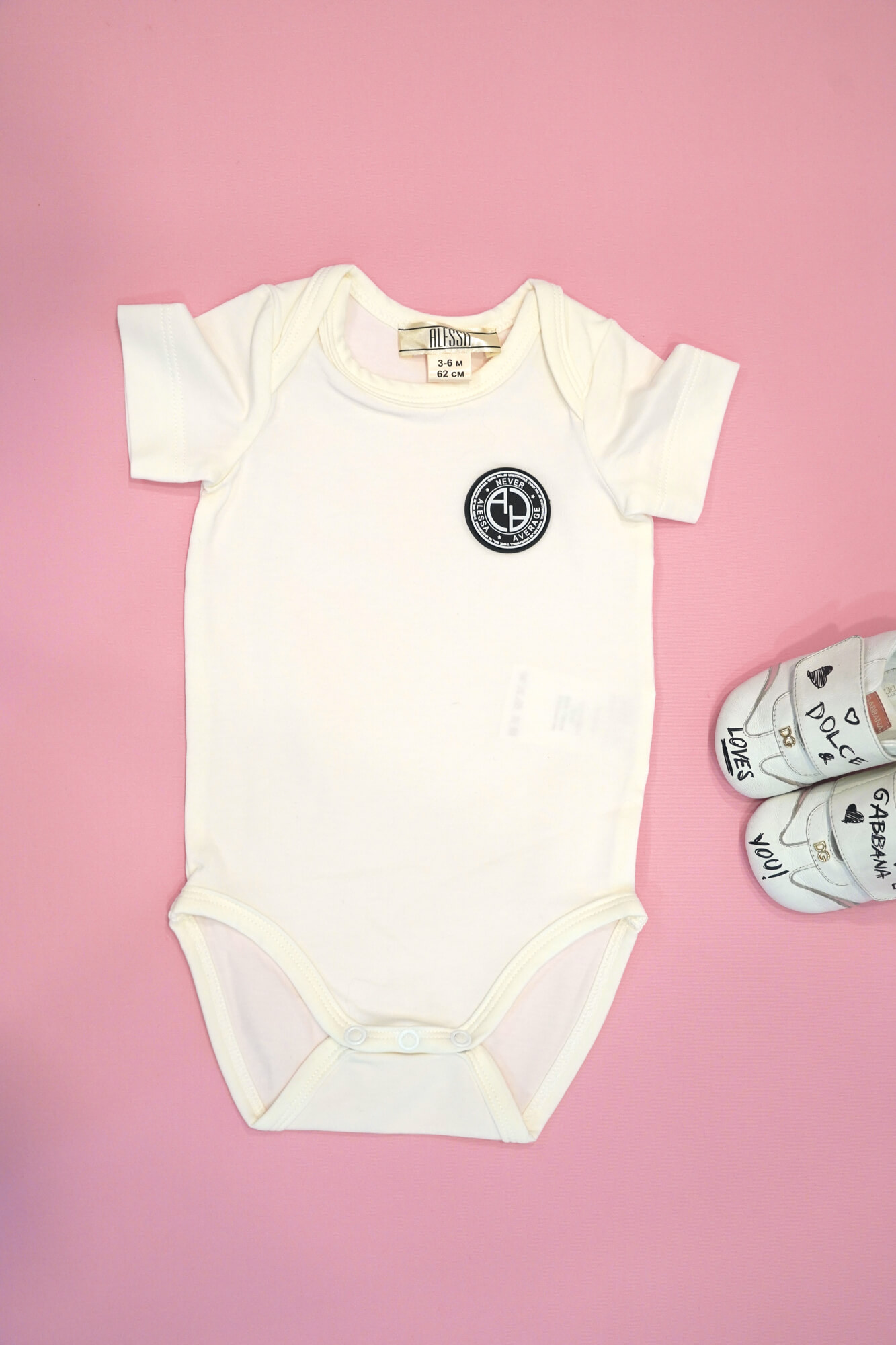 Baby Love Mini Боди - Ecru - Изображение 7