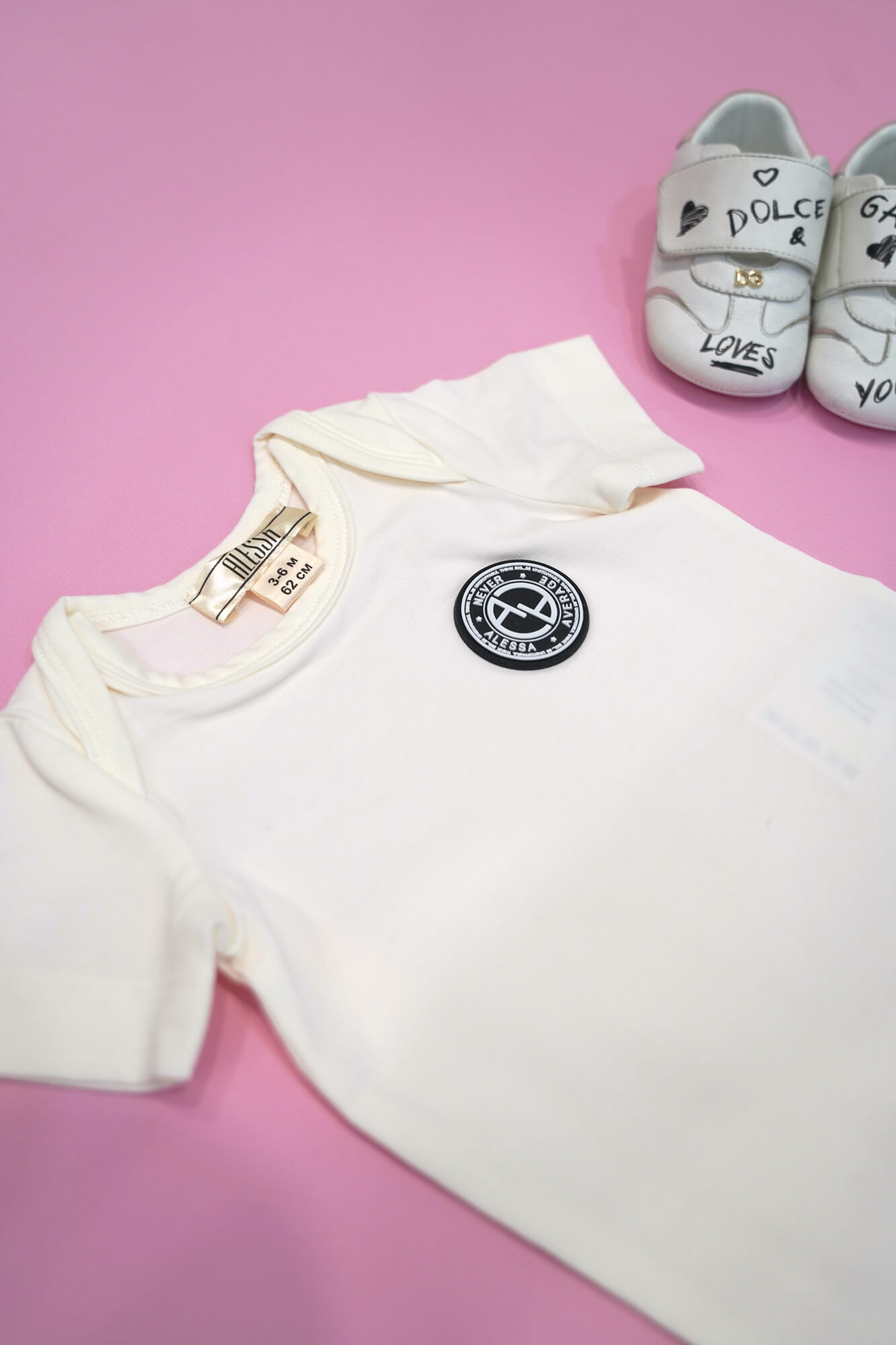 Baby Love Mini Боди - Ecru - Изображение 6