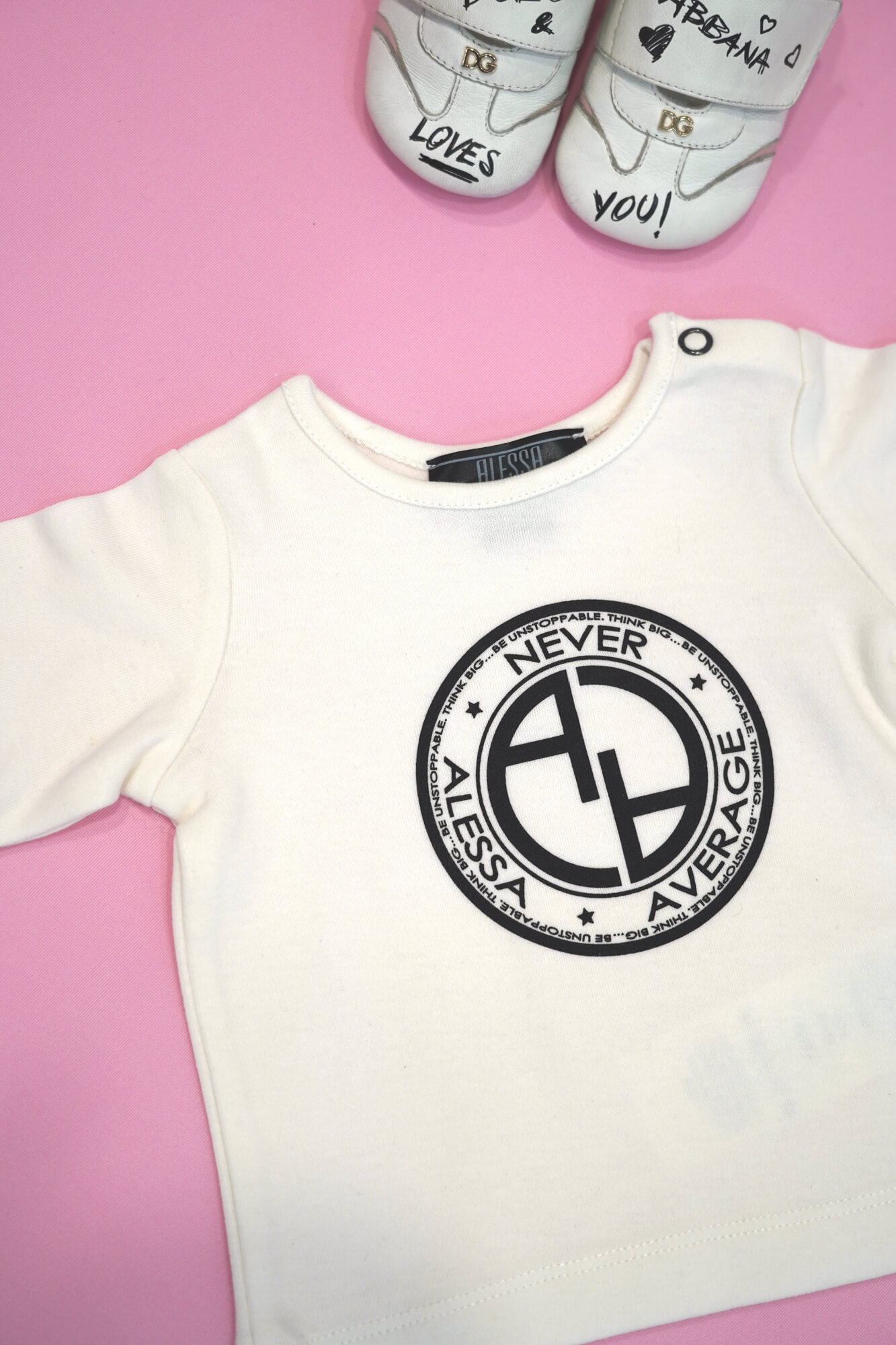 Always invited mini t-shirt с лого - Cream - Изображение 6