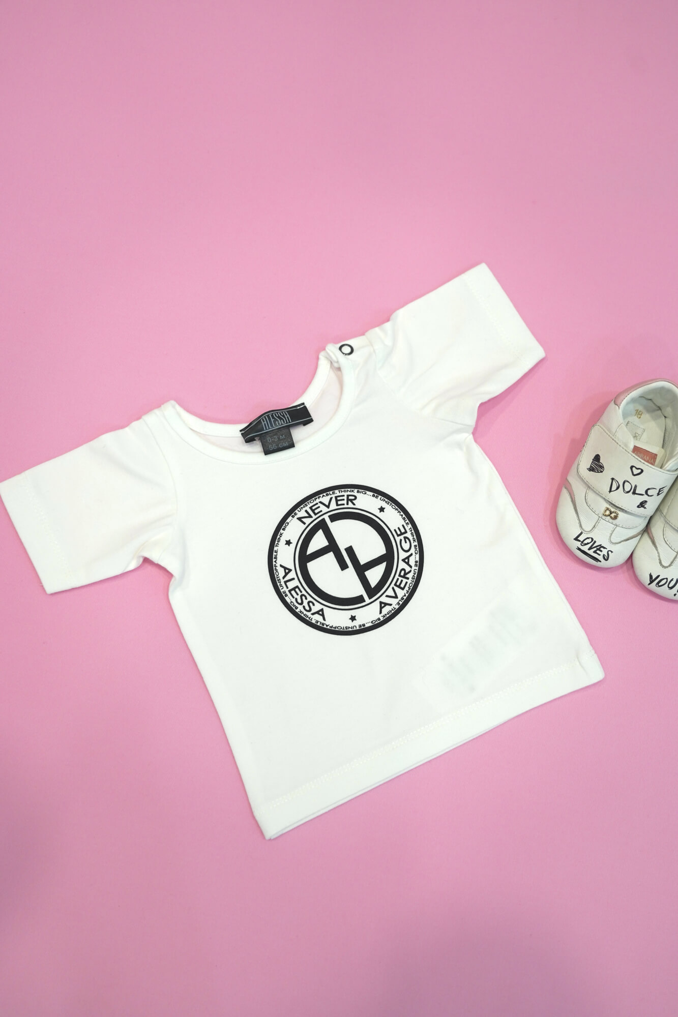 Always invited mini t-shirt с лого - Cream - Изображение 7