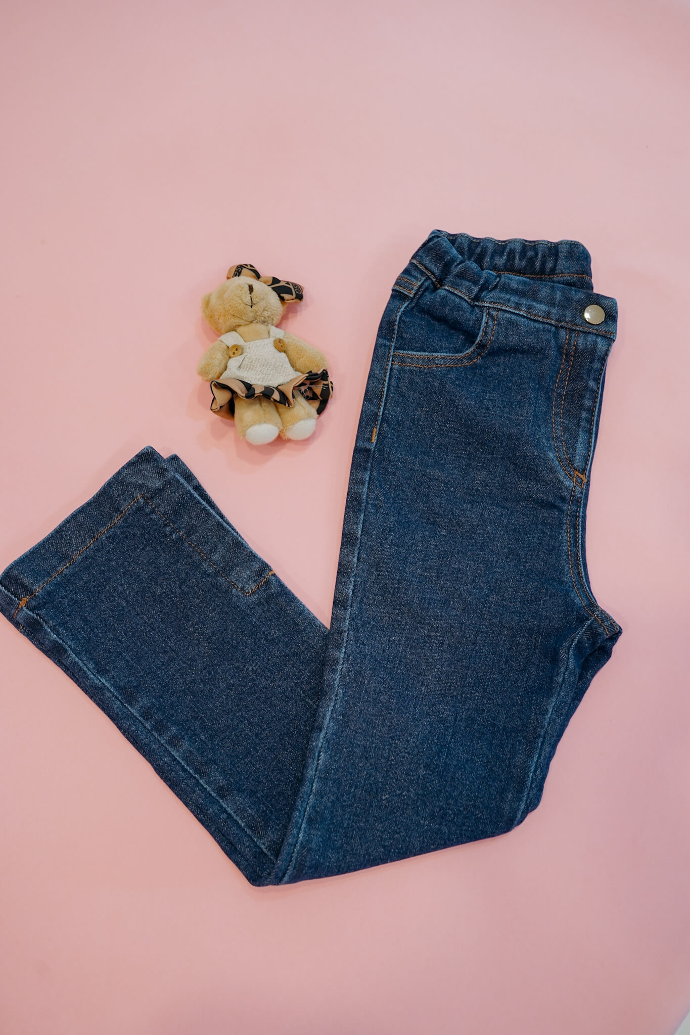 Blue Jean Baby Mini Дънки - Dark Blue - Изображение 6