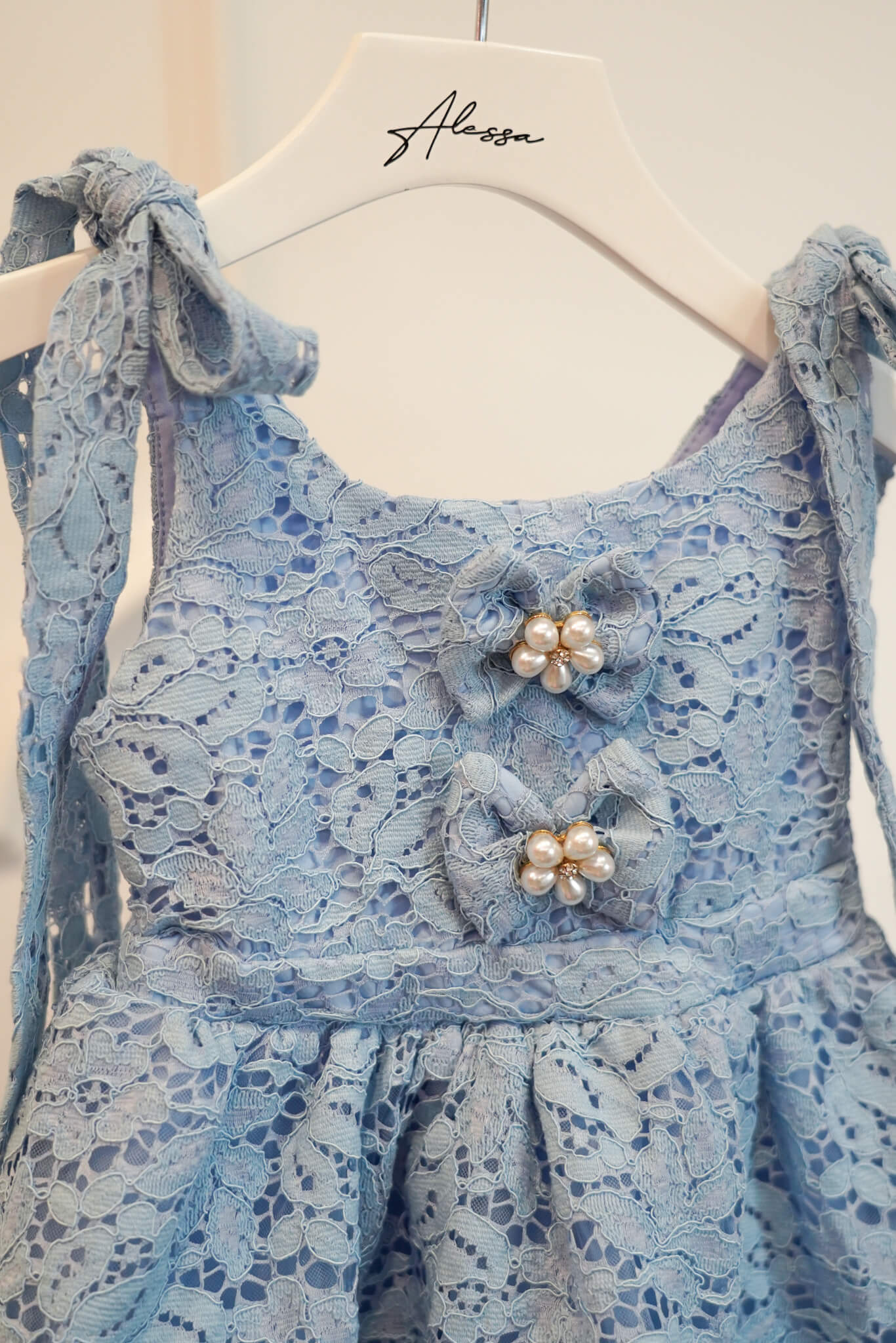 Sky’s Embrace Mini Рокля - Blue - Изображение 5