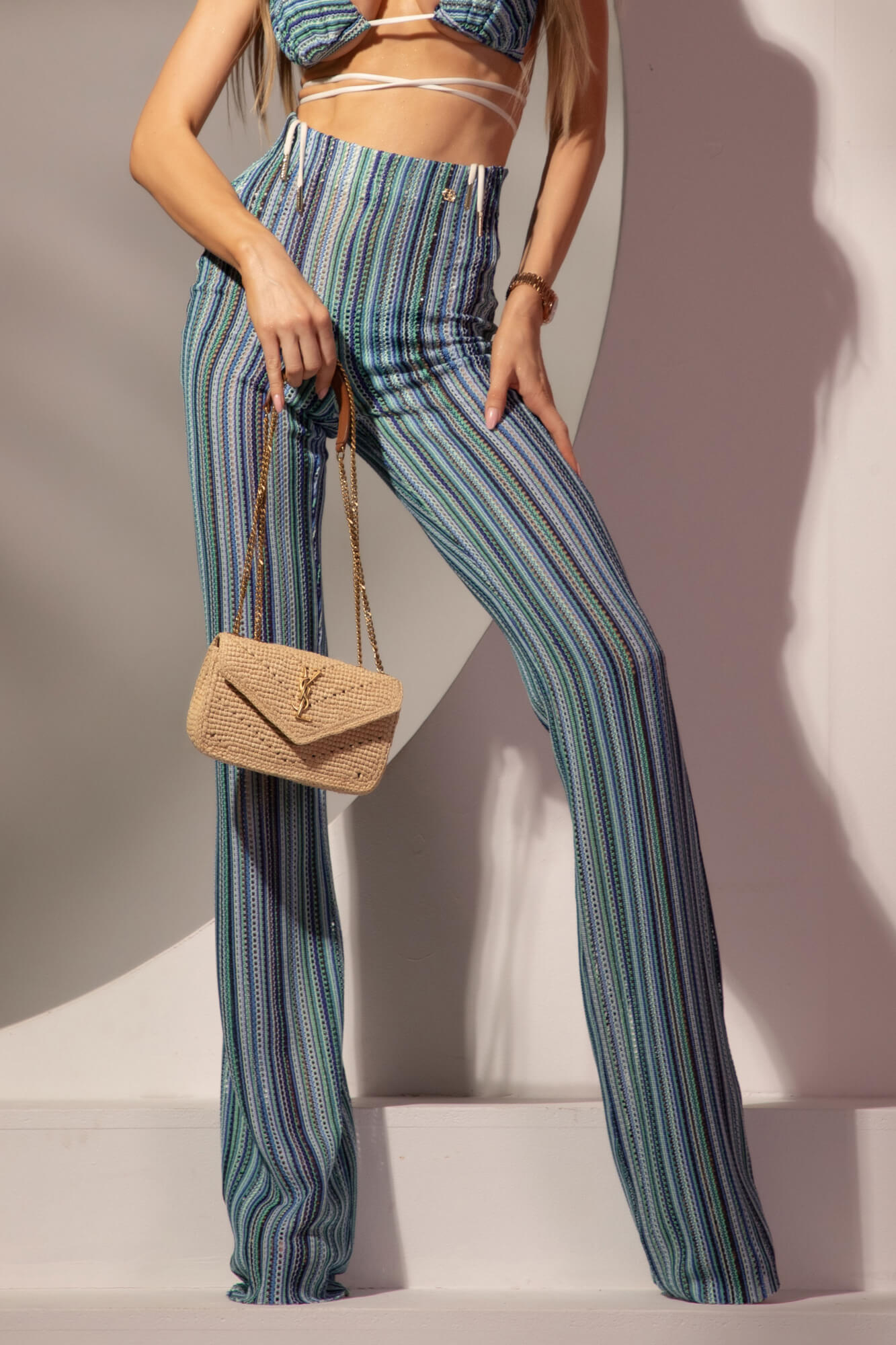 Bay Babe Плажен Панталон - Blue - Изображение 18