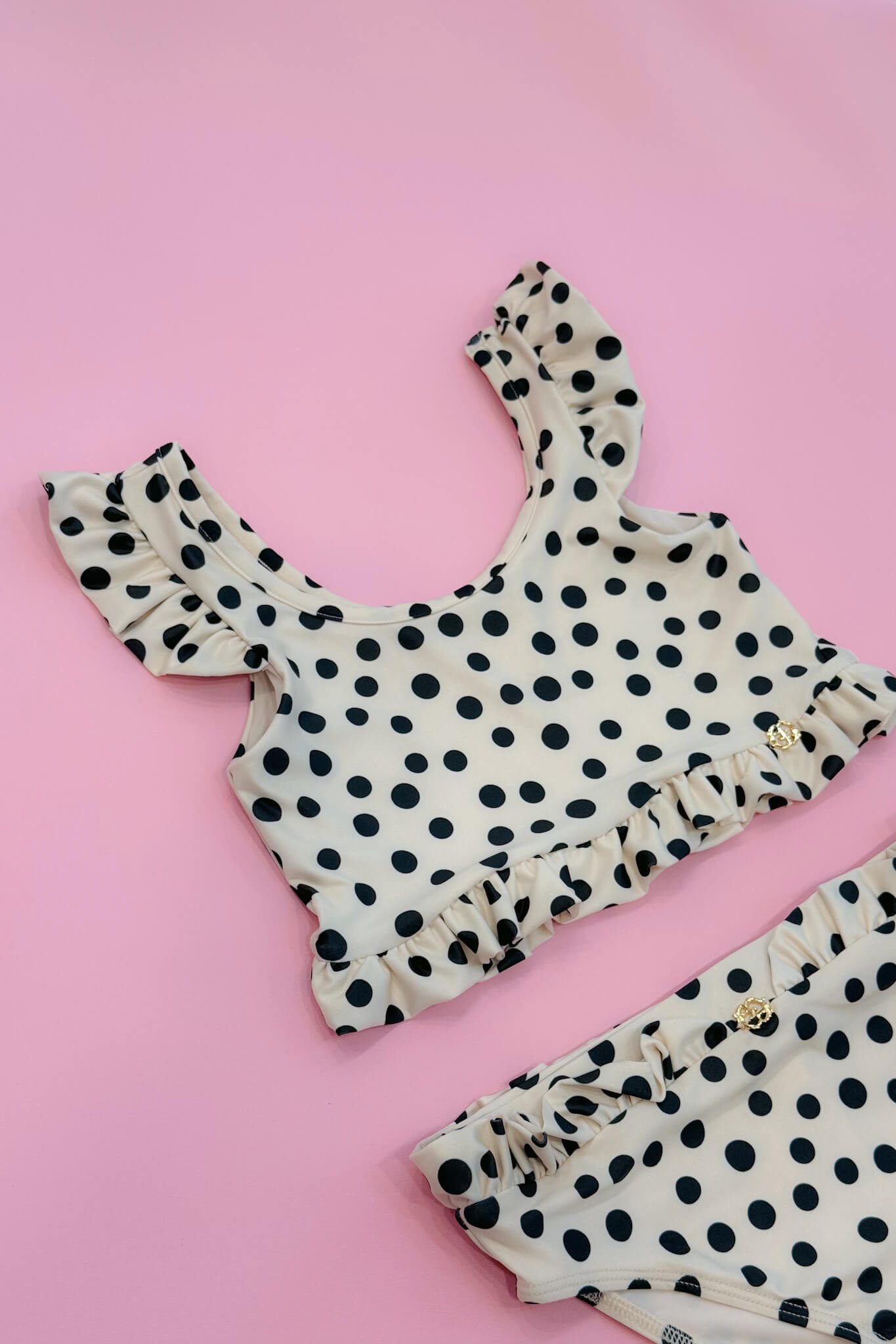 Playful Elegance Mini Бански Кроп-Топ - Изображение 8