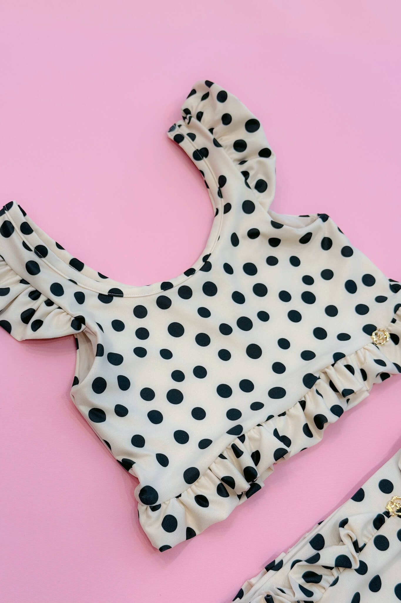 Playful Elegance Mini Бански Кроп-Топ - Изображение 7