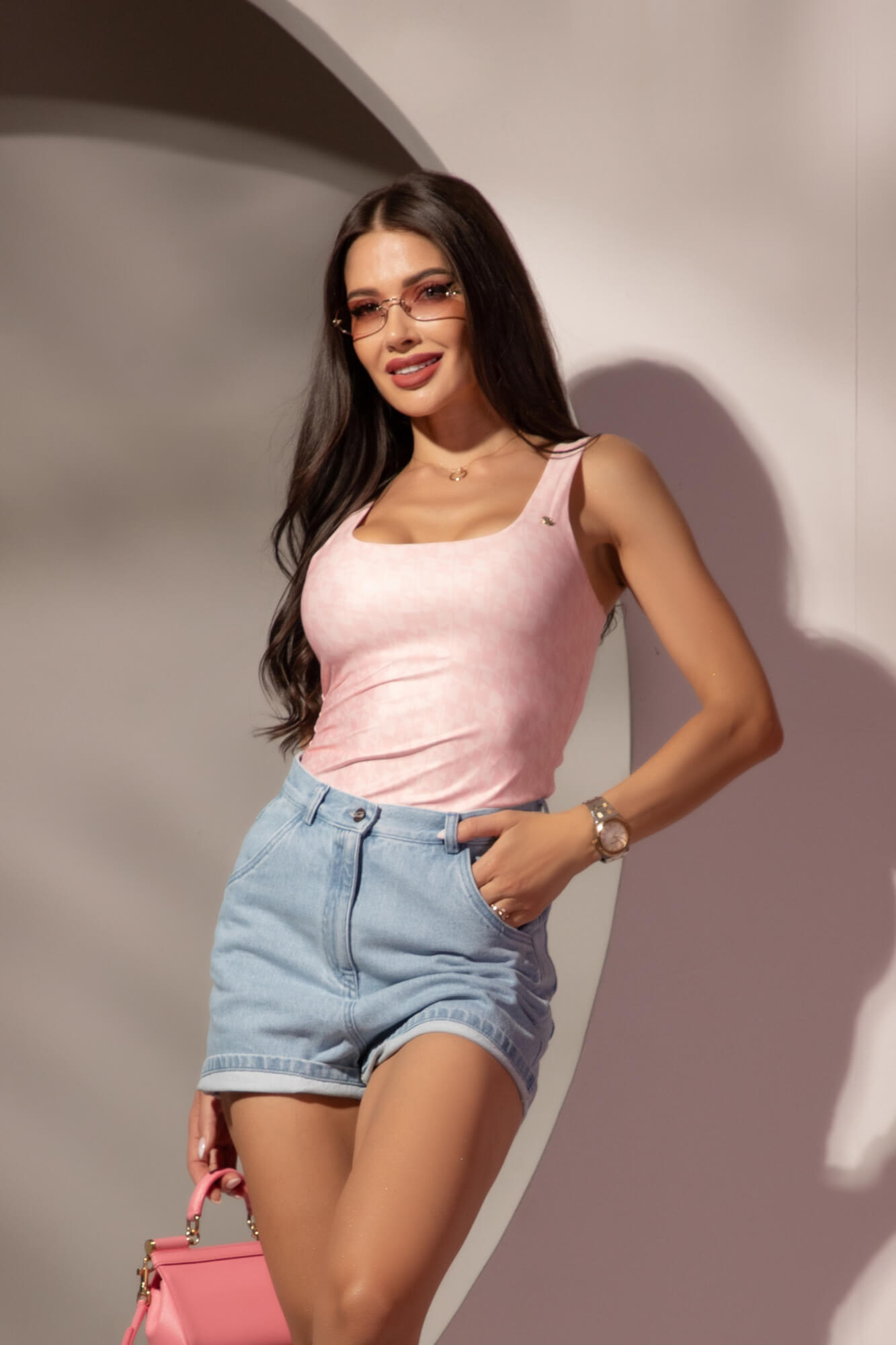 Please Don’t Stare Топ - Dazzle Delight - Pink - Изображение 15