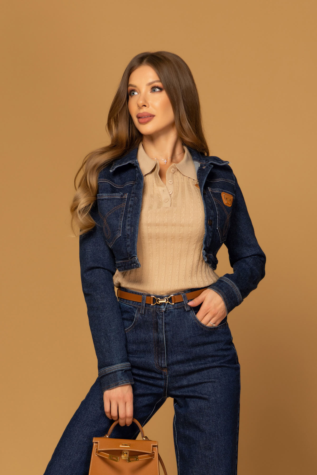 Denim Society Прави Дънки - Dark Blue - Изображение 21