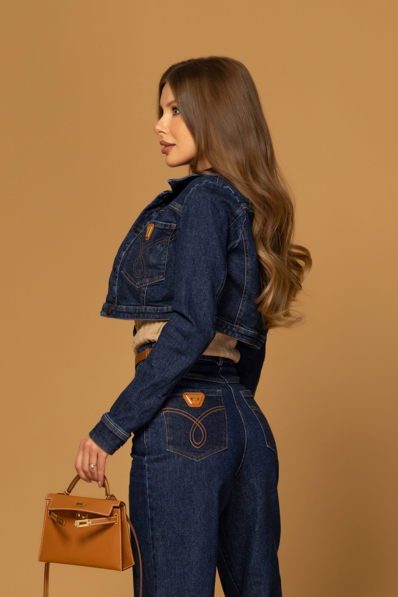 Denim Society Прави Дънки - Dark Blue - Изображение 24
