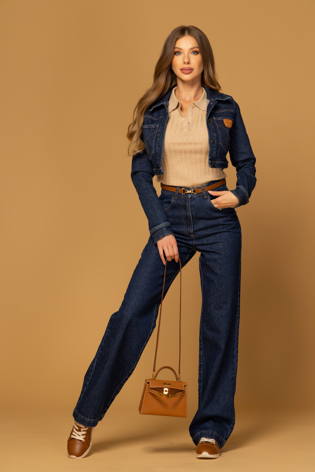 Forever Luxe Блузка - Beige - Изображение 24